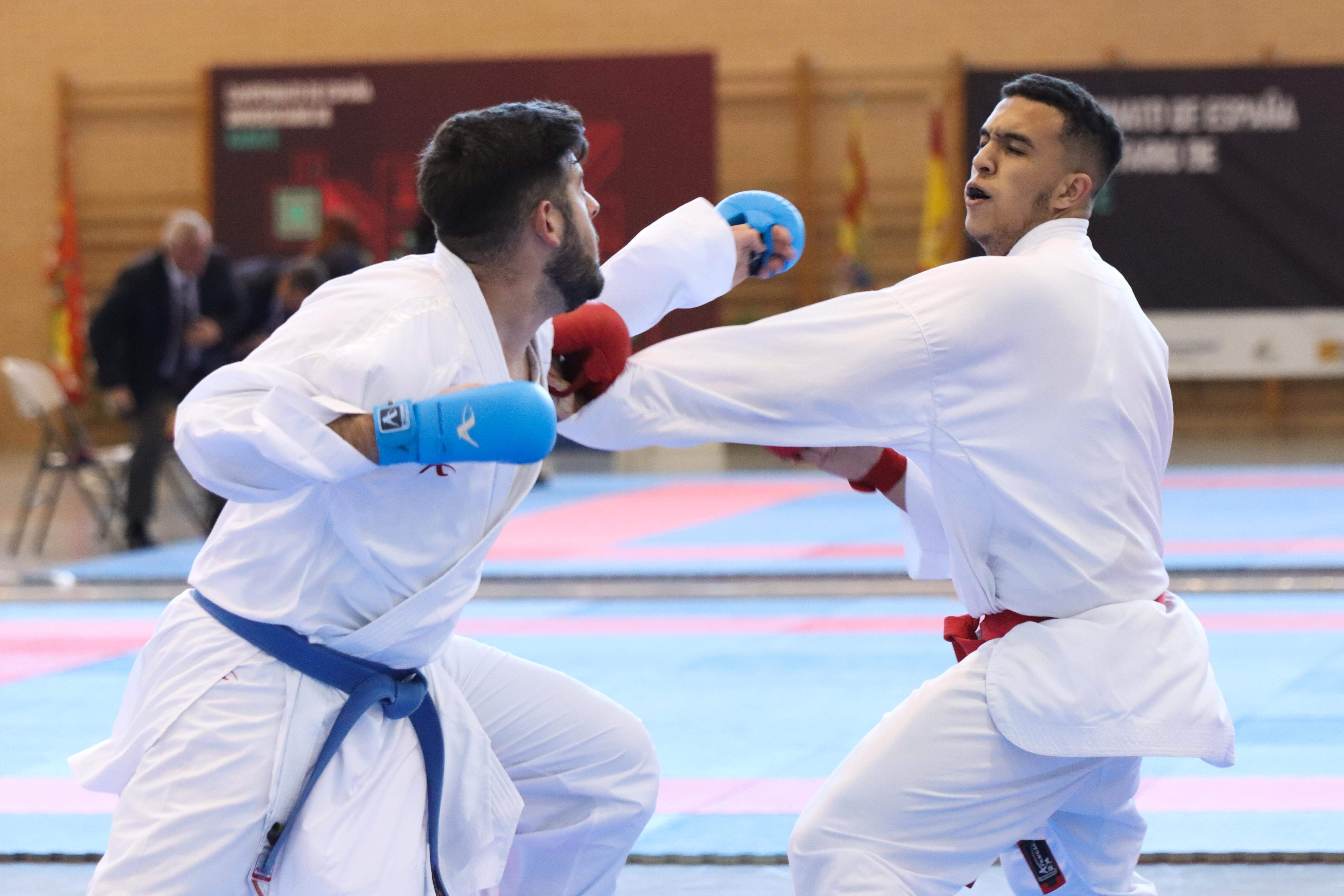 Campeonato de España Universitario de karate en Huesca. Foto: David Martínez