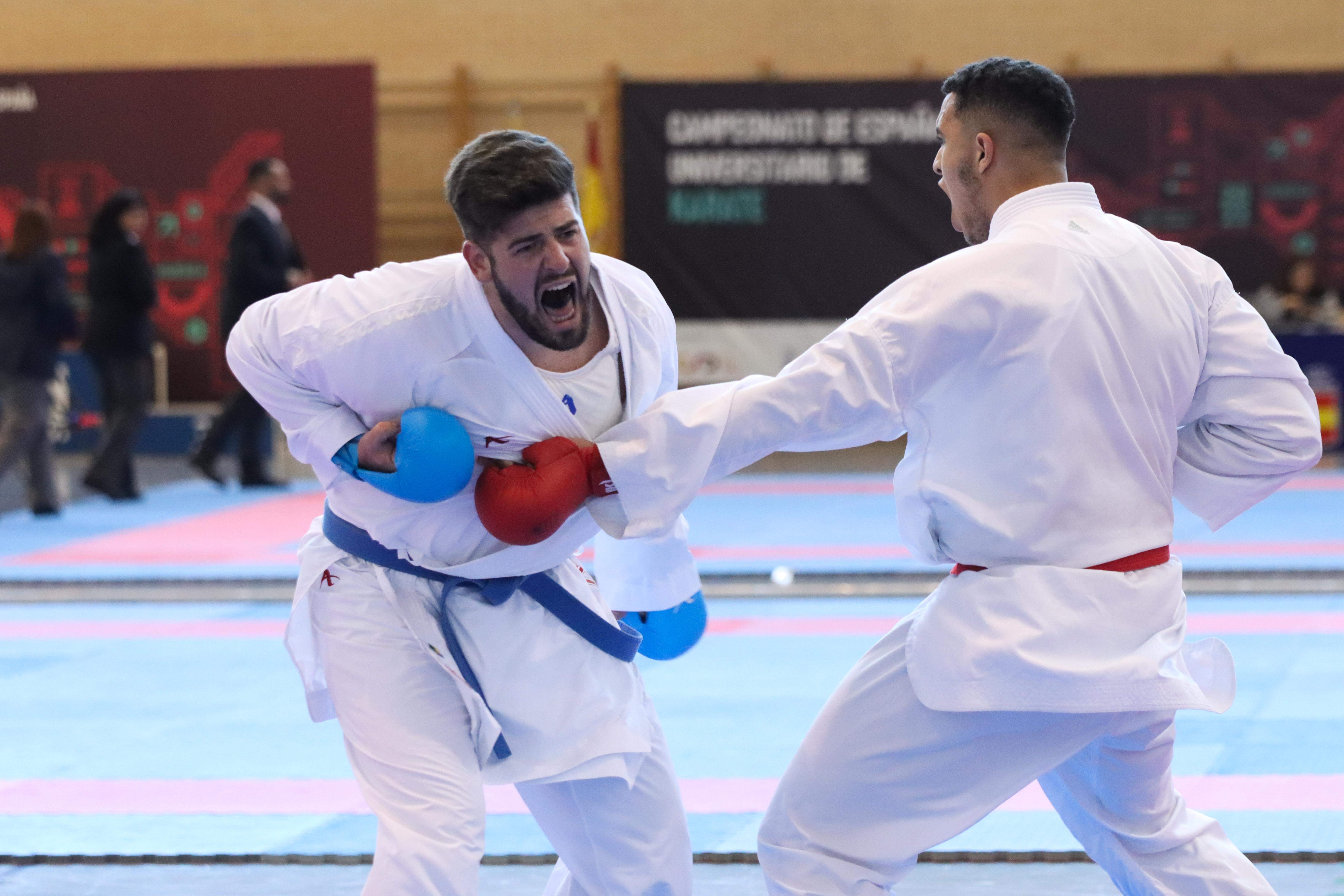 Campeonato de España Universitario de karate en Huesca. Foto: David Martínez