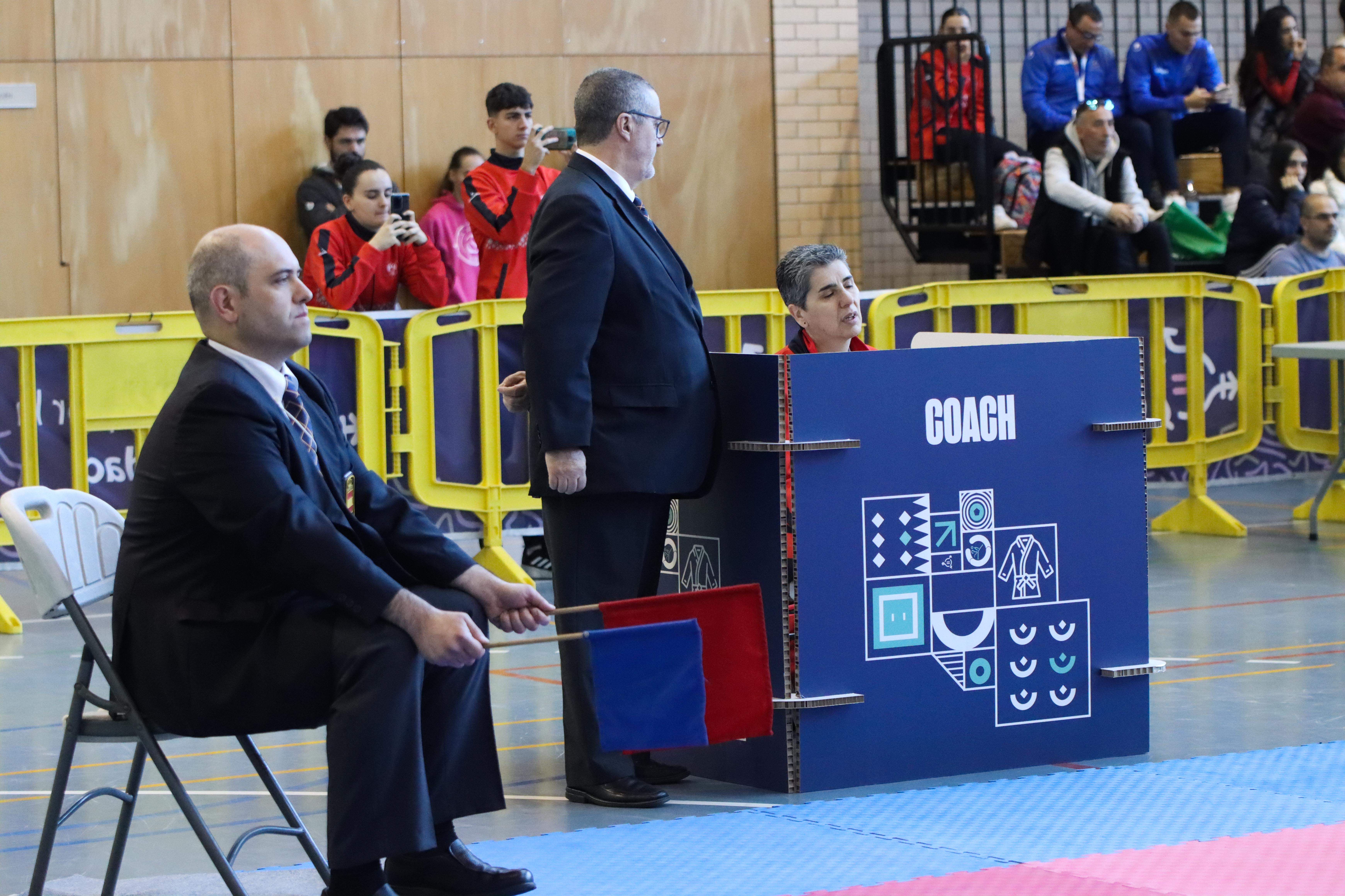 Campeonato de España Universitario de karate en Huesca. Foto: David Martínez