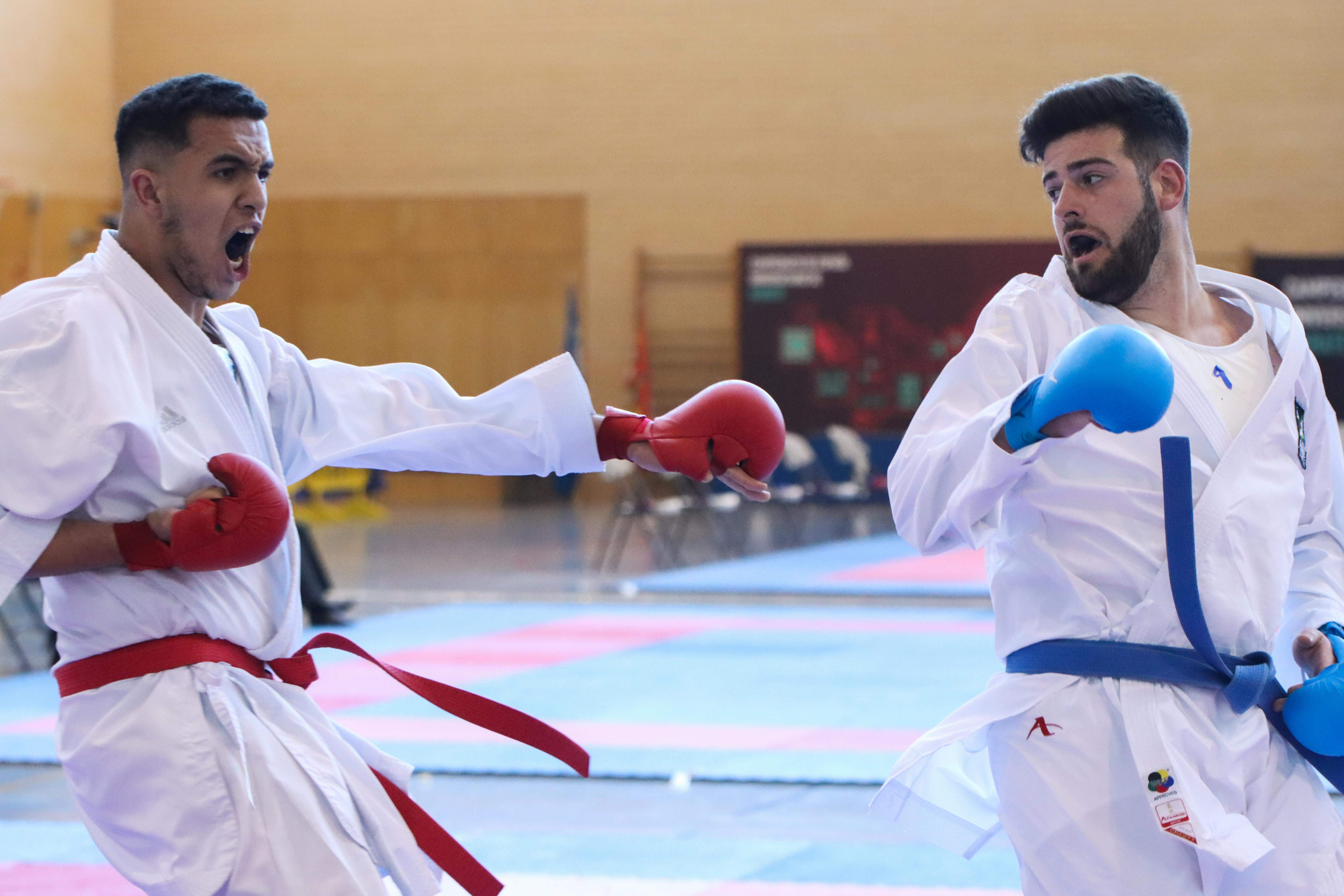Campeonato de España Universitario de karate en Huesca. Foto: David Martínez