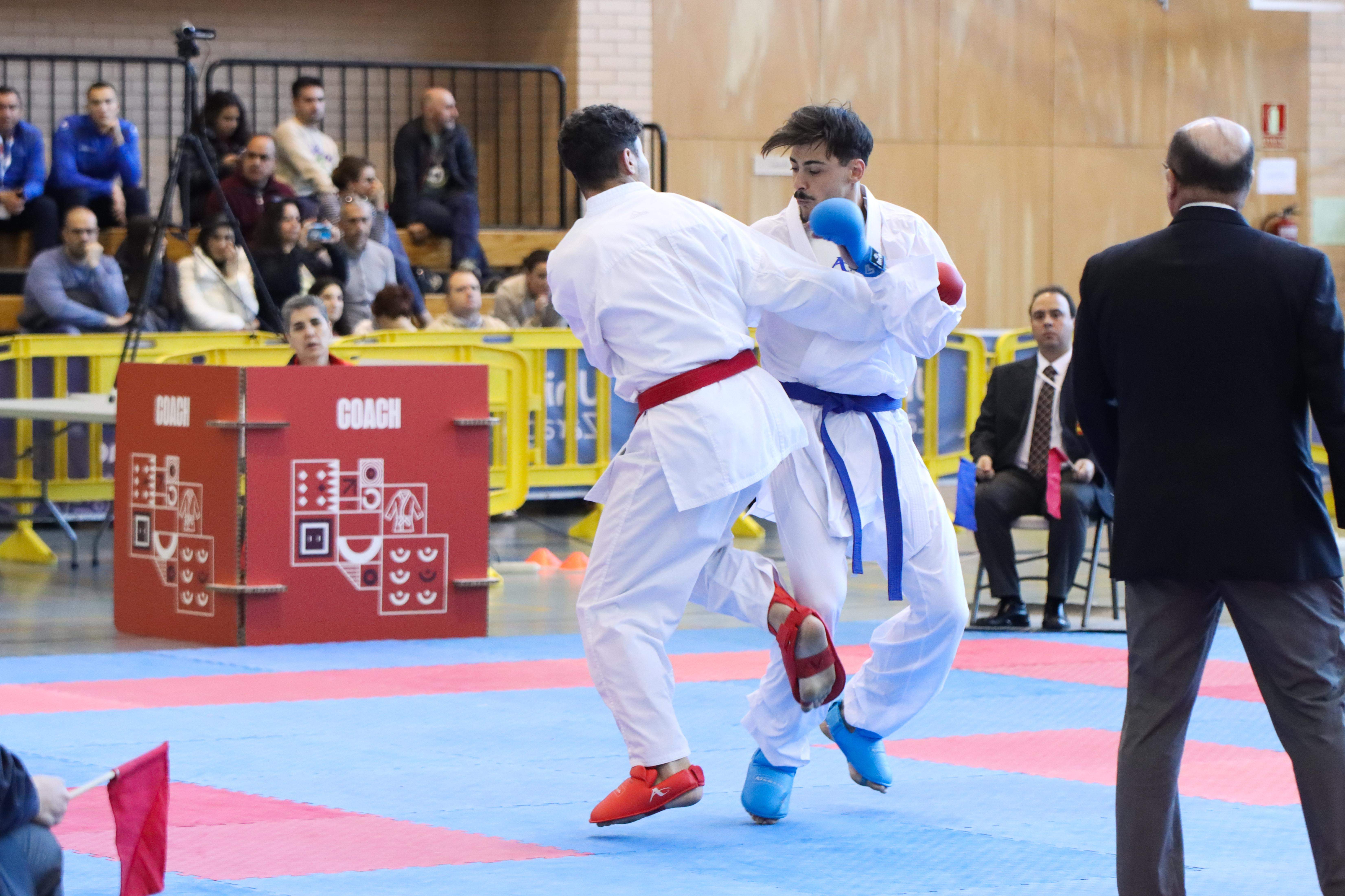 Campeonato de España Universitario de karate en Huesca. Foto: David Martínez
