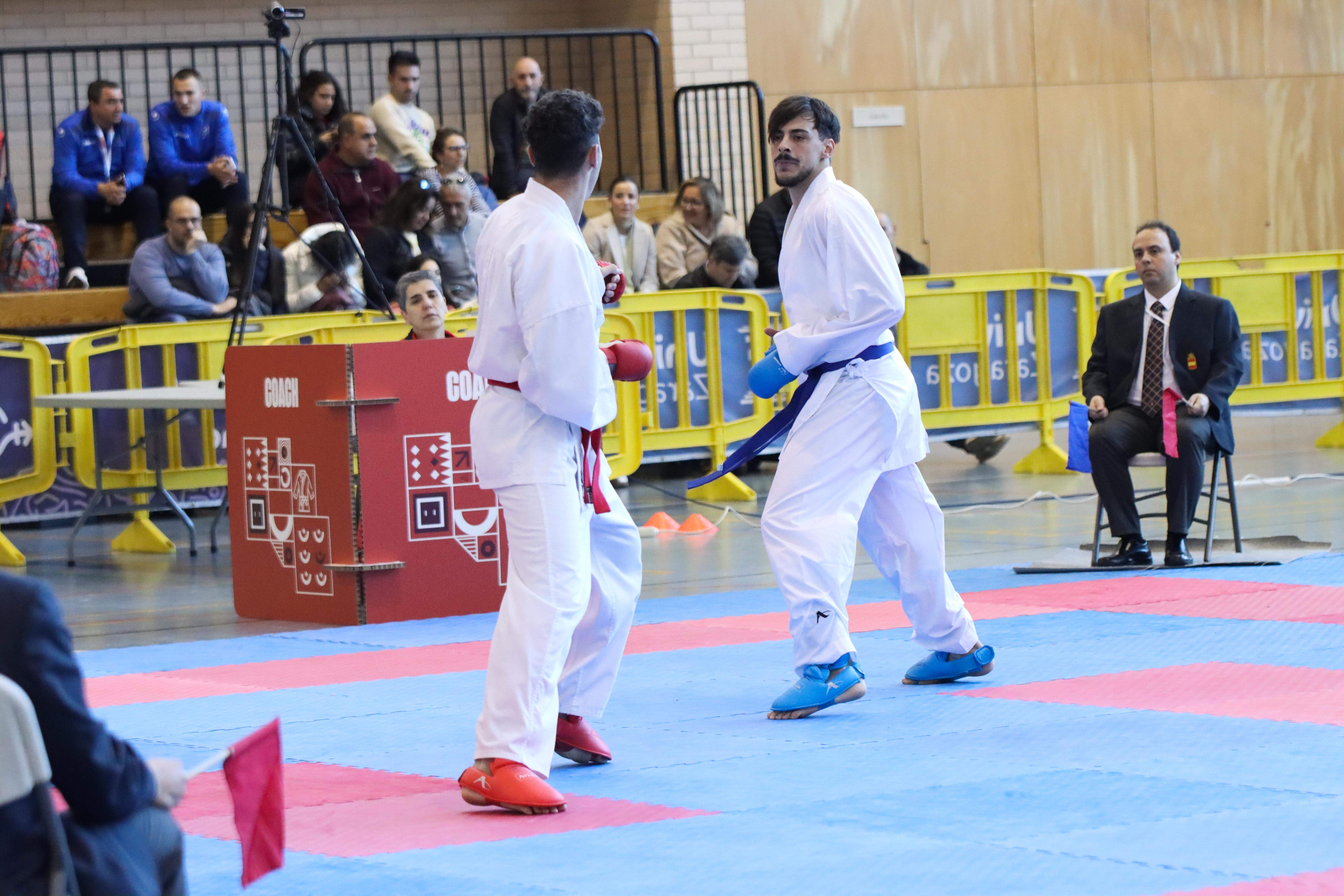 Campeonato de España Universitario de karate en Huesca. Foto: David Martínez