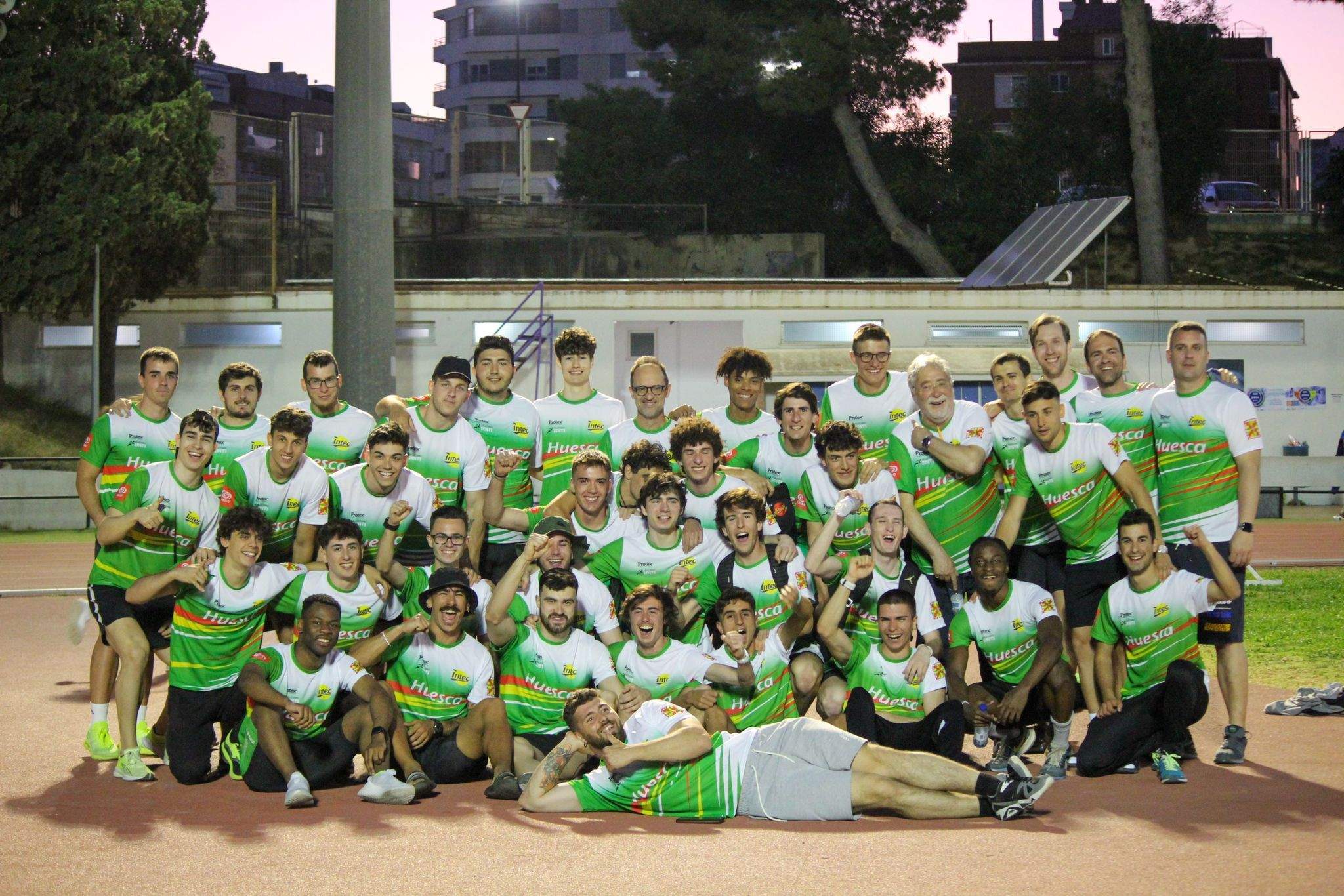 Formación de Intec-Zoiti este sábado en su victoria en Gandía.