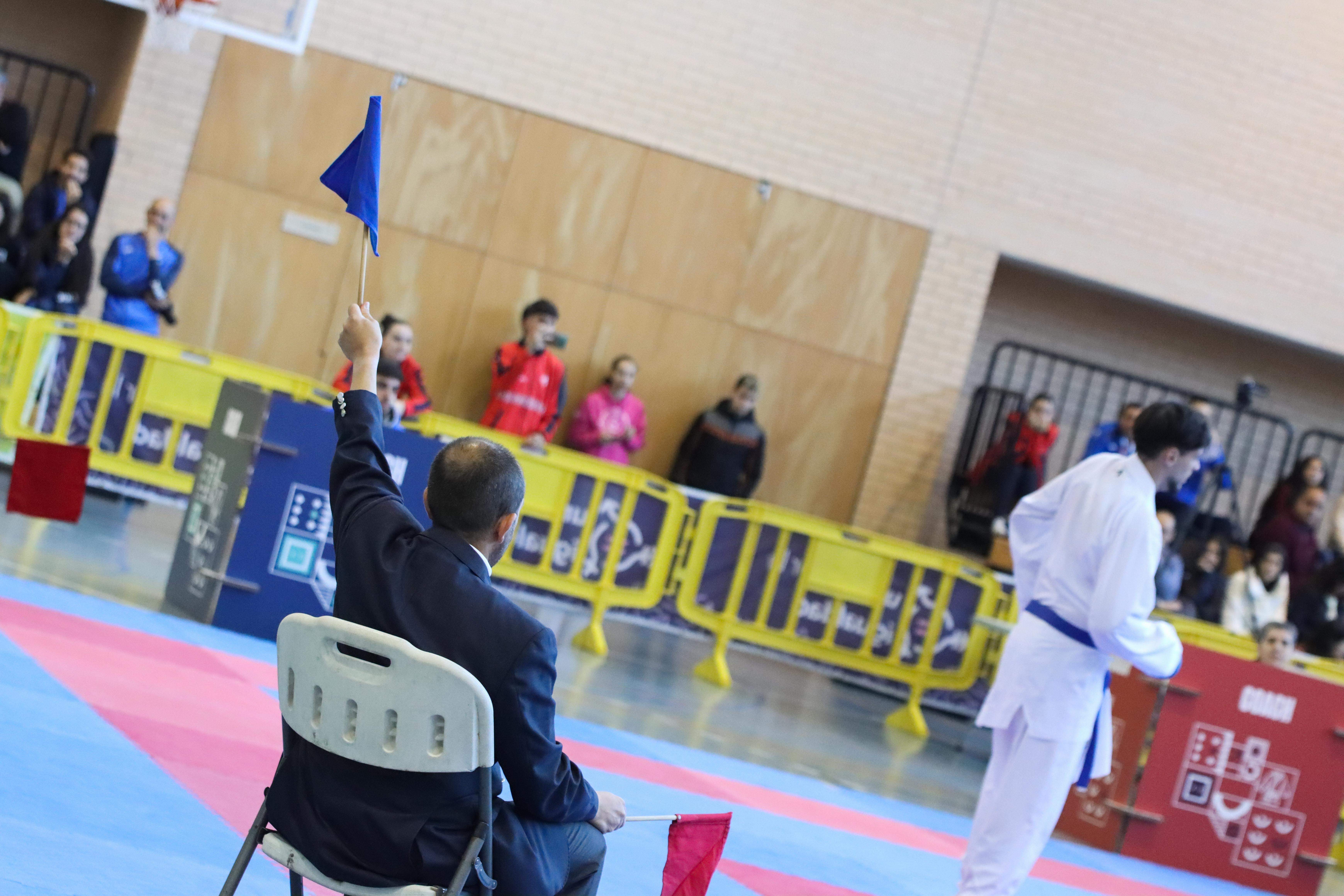 Campeonato de España Universitario de karate en Huesca. Foto: David Martínez