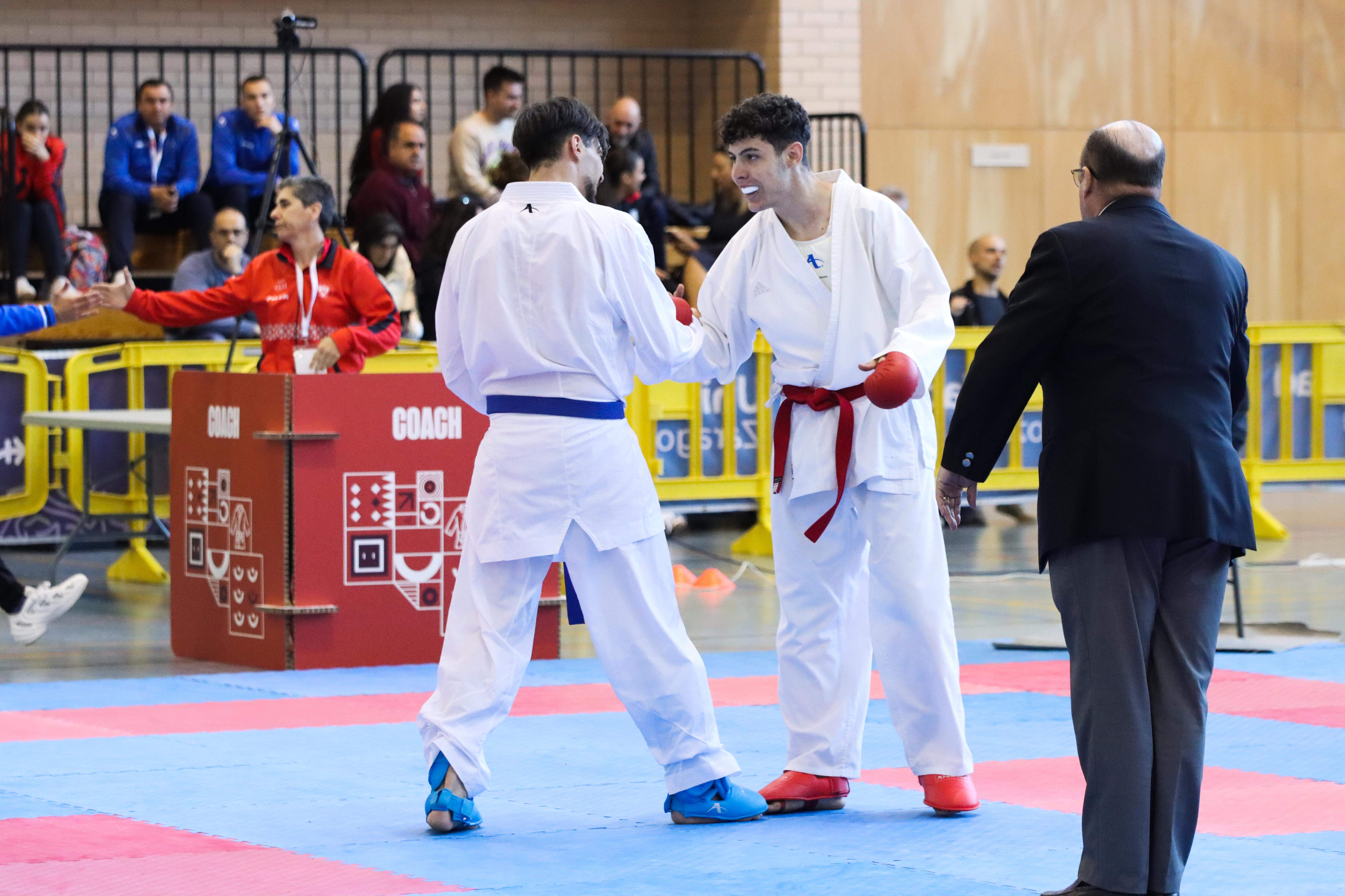 Campeonato de España Universitario de karate en Huesca. Foto: David Martínez