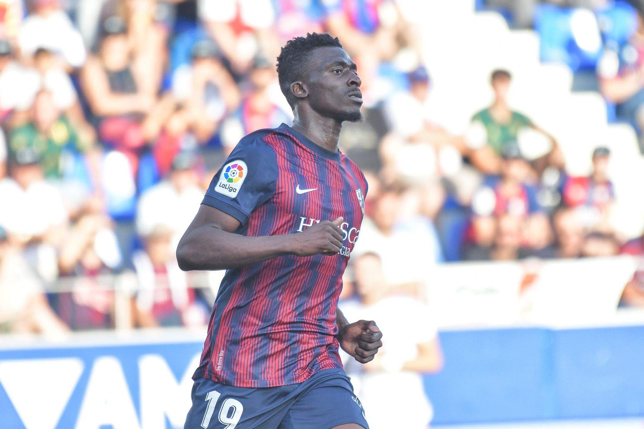 Aboú Kanté, delantero del Huesca