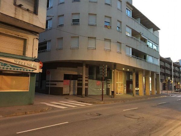 Calle Zaragoza en Binéfar.