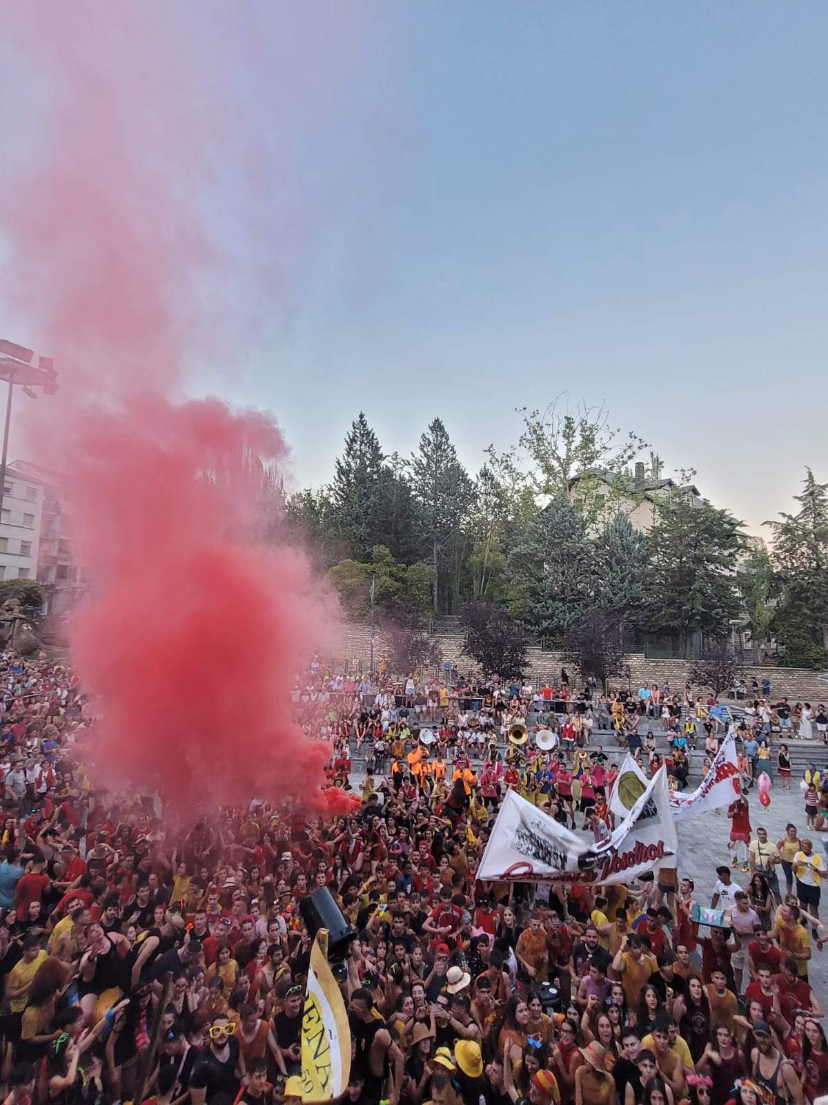 Lanzamiento del cohete de Santiago 2022 en Sabiñánigo