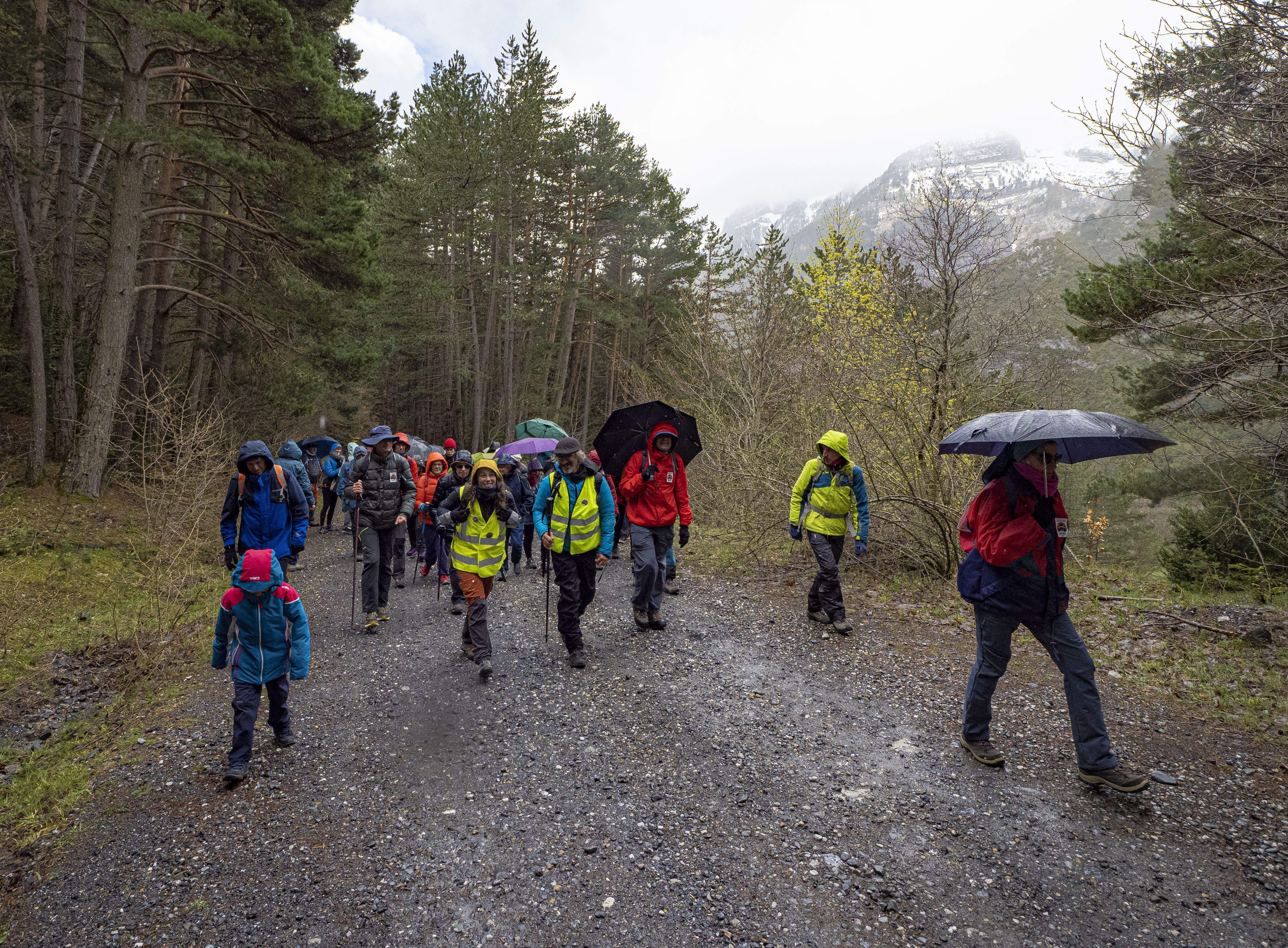 Actividad ambiental desarrollada en Canfranc sobre Canal Roya