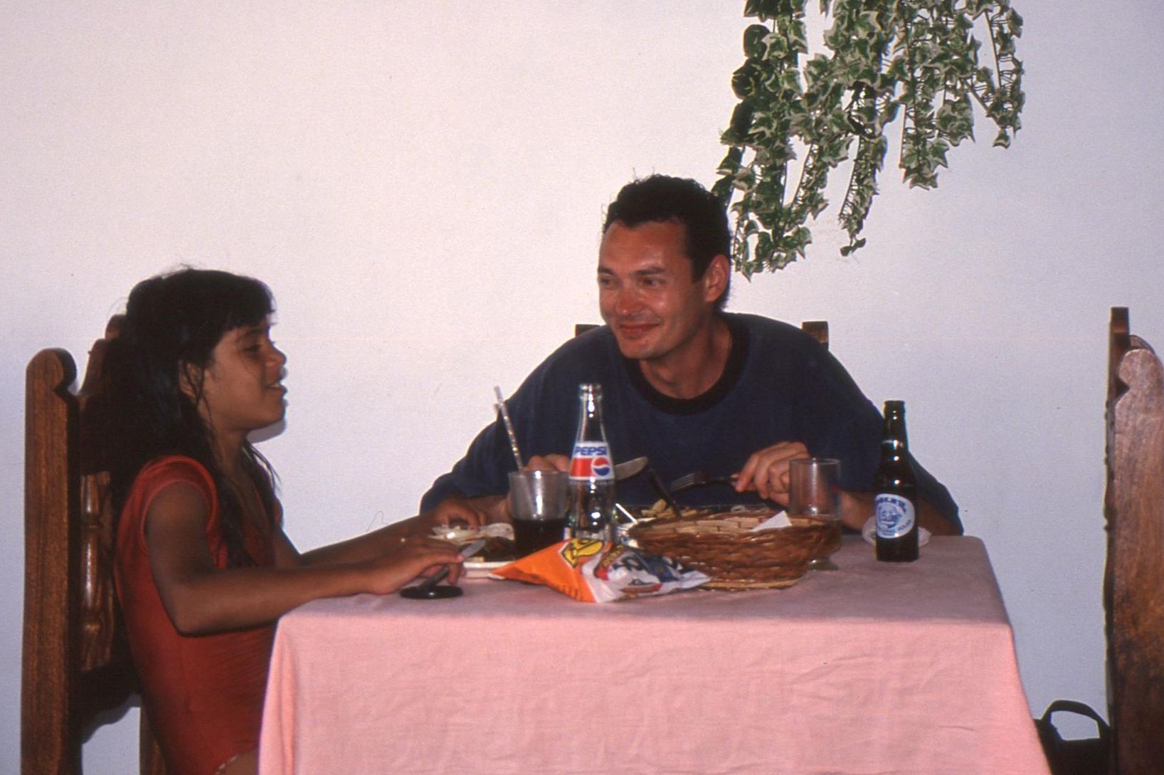 En el restaurante con Carmen