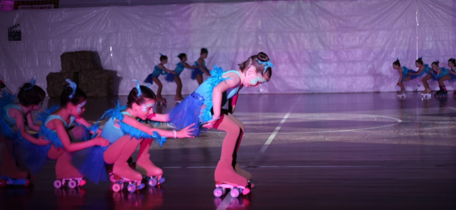 Imágenes de la Exhibición del Club Patín Huesca. Foto David Negredo 