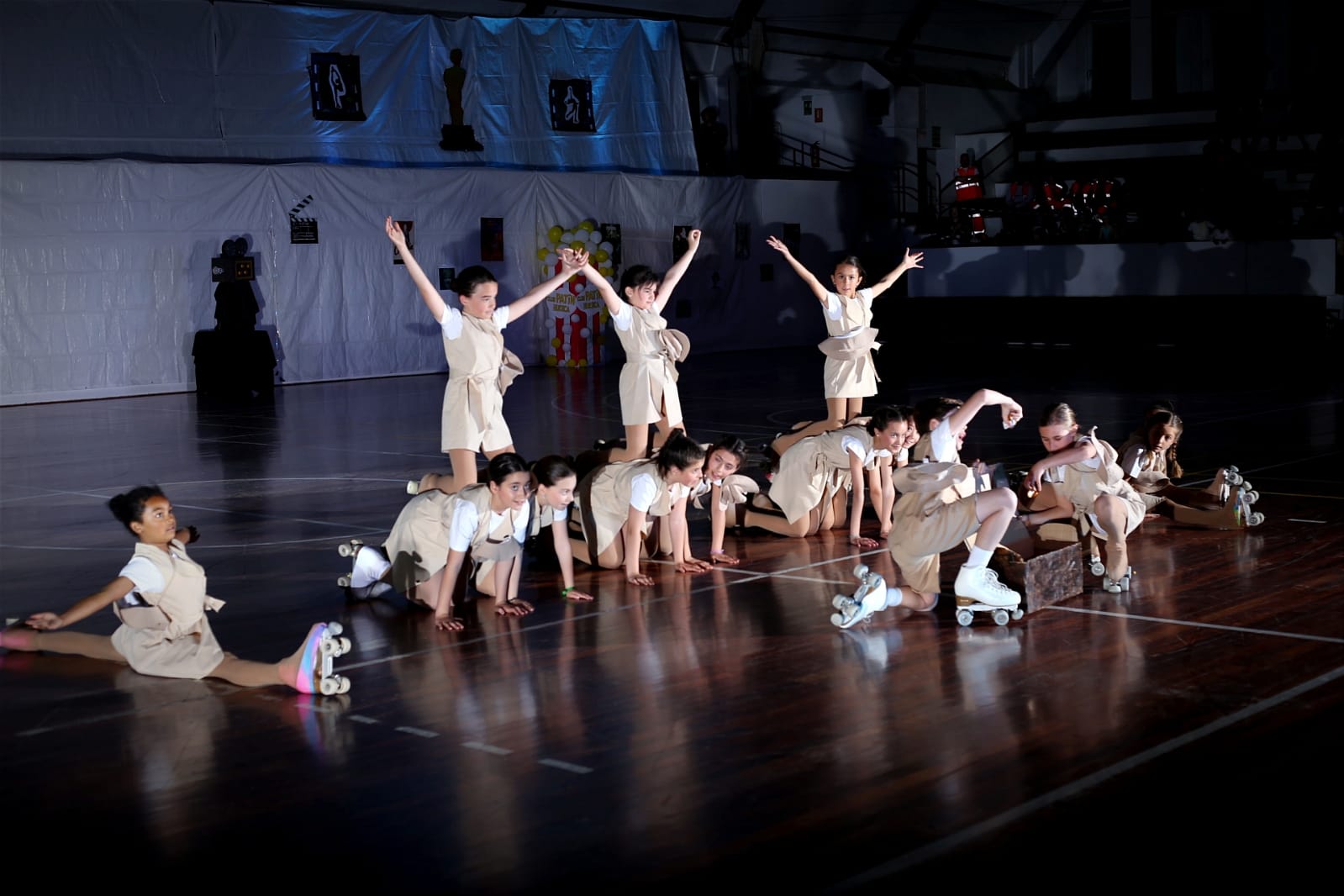 Imágenes de la Exhibición del Club Patín Huesca. Foto David Negredo 