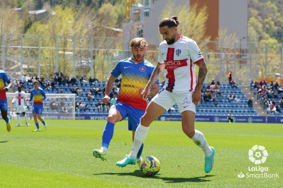 Partido Andorra-Huesca. Foto La Liga