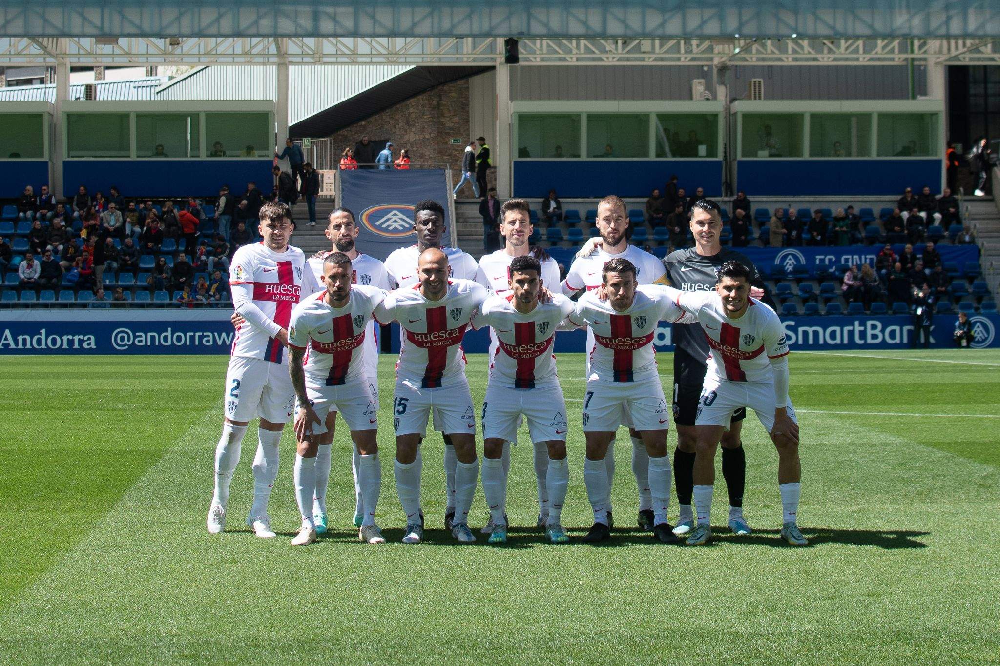 Partido Andorra-Huesca. Foto La Liga