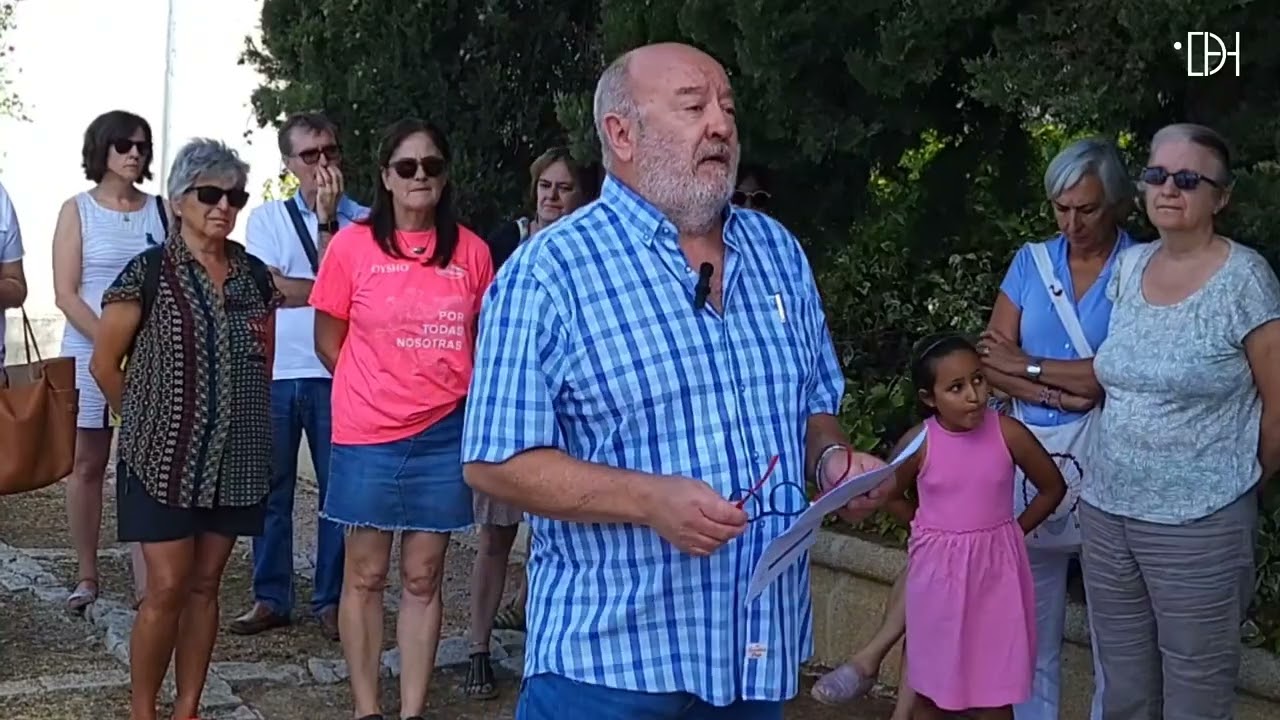 El día más trágico de Huesca. Víctor Pardo ha intervenido en el acto