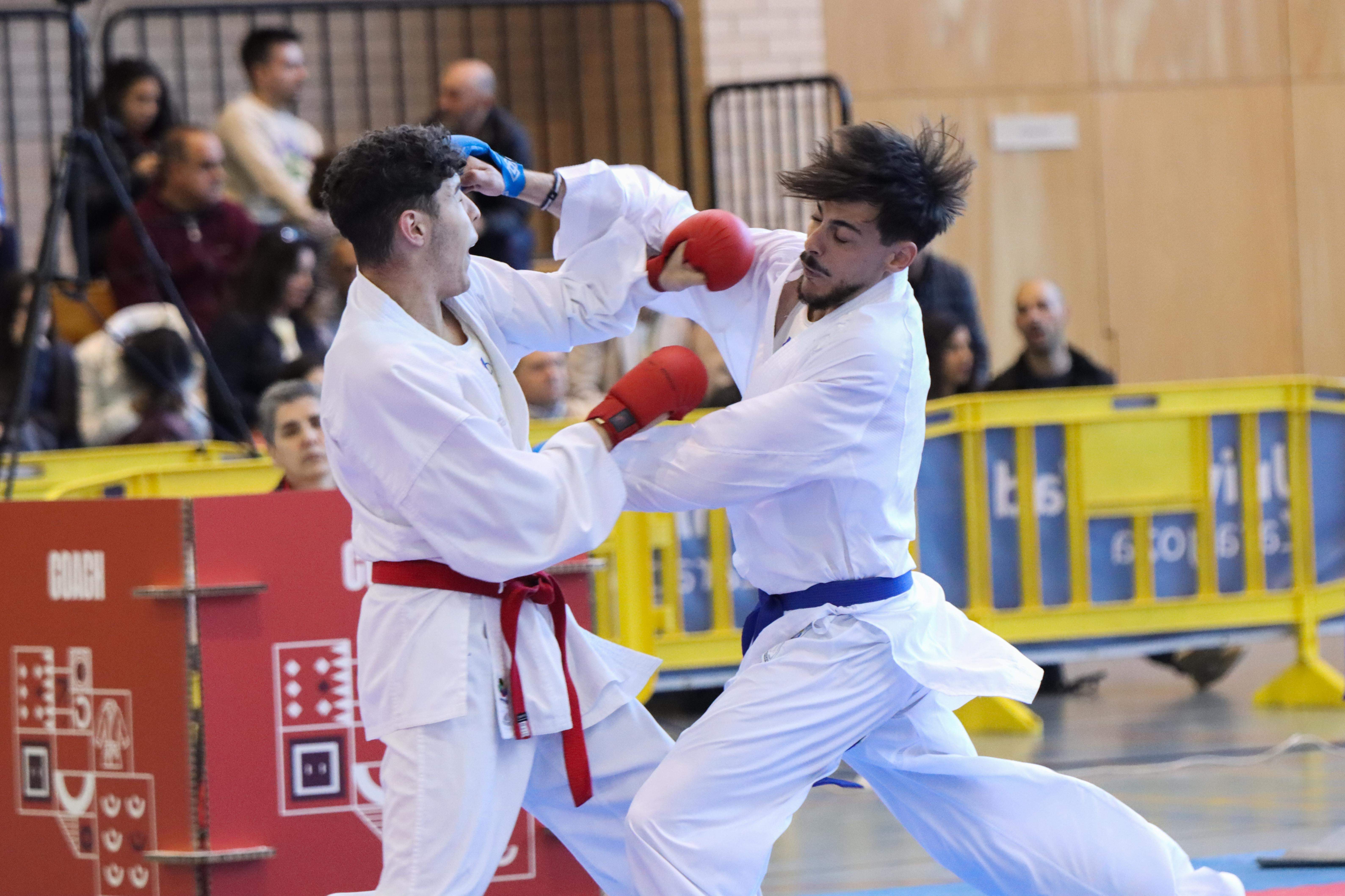 Imagen de uno de los combates. Foto David Martínez