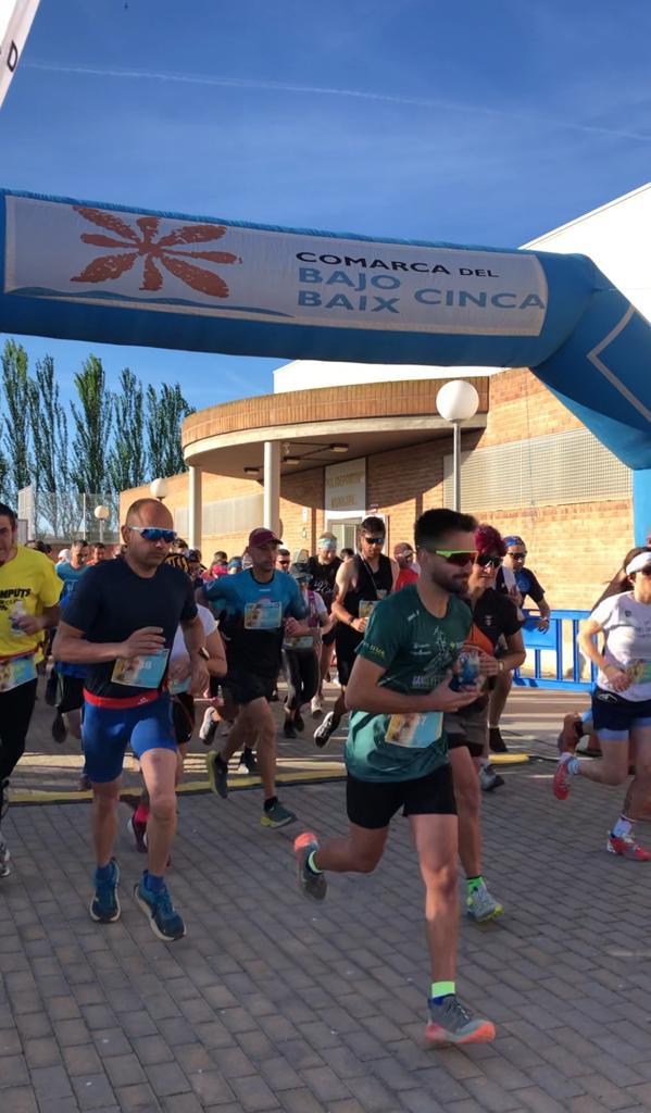 Salida de la IITrail Torrente de Cinca.
