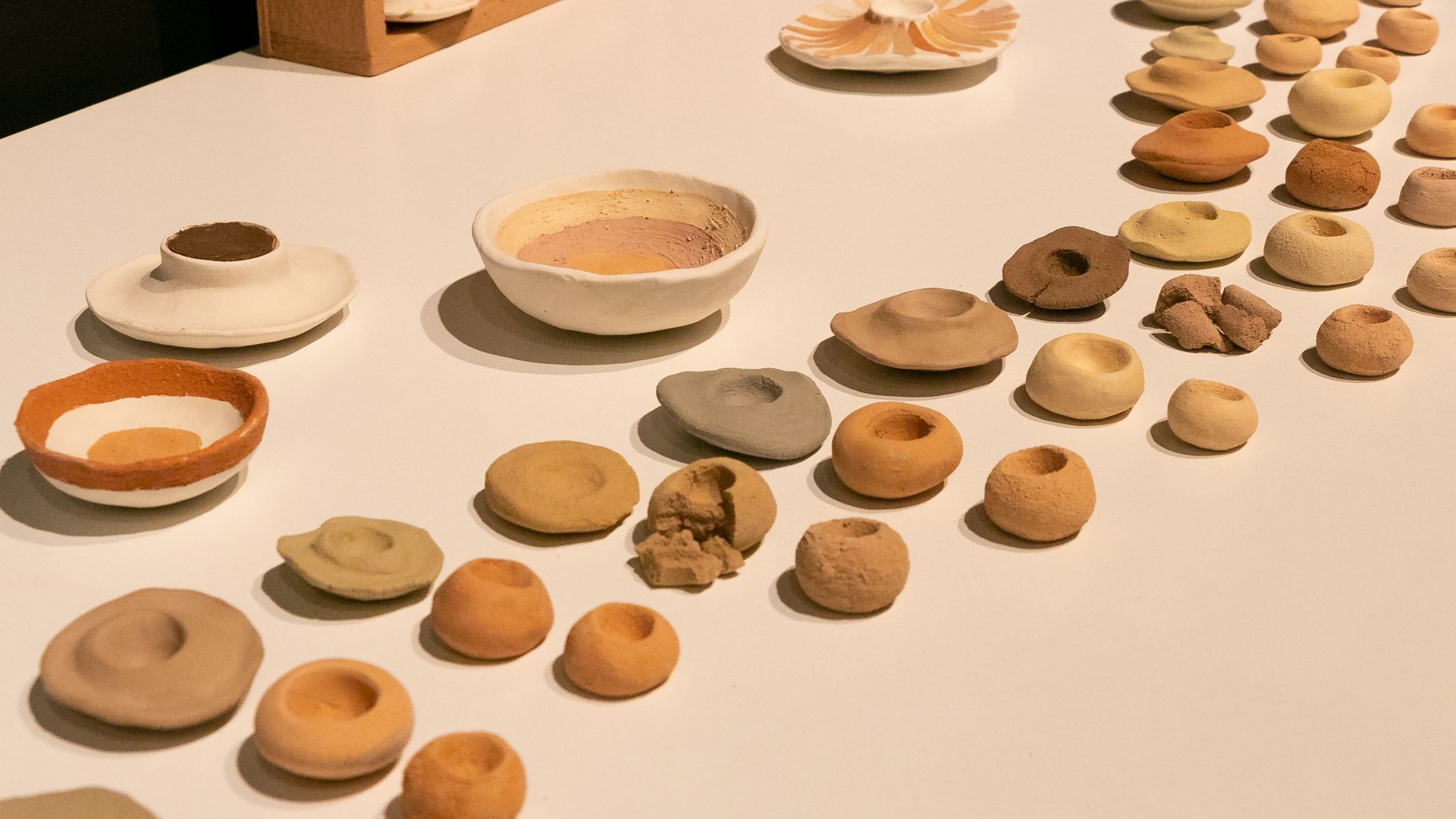 Imágenes de la exposición Cromatografías del Ser de Silvia Cored. Foto Estela Alcay