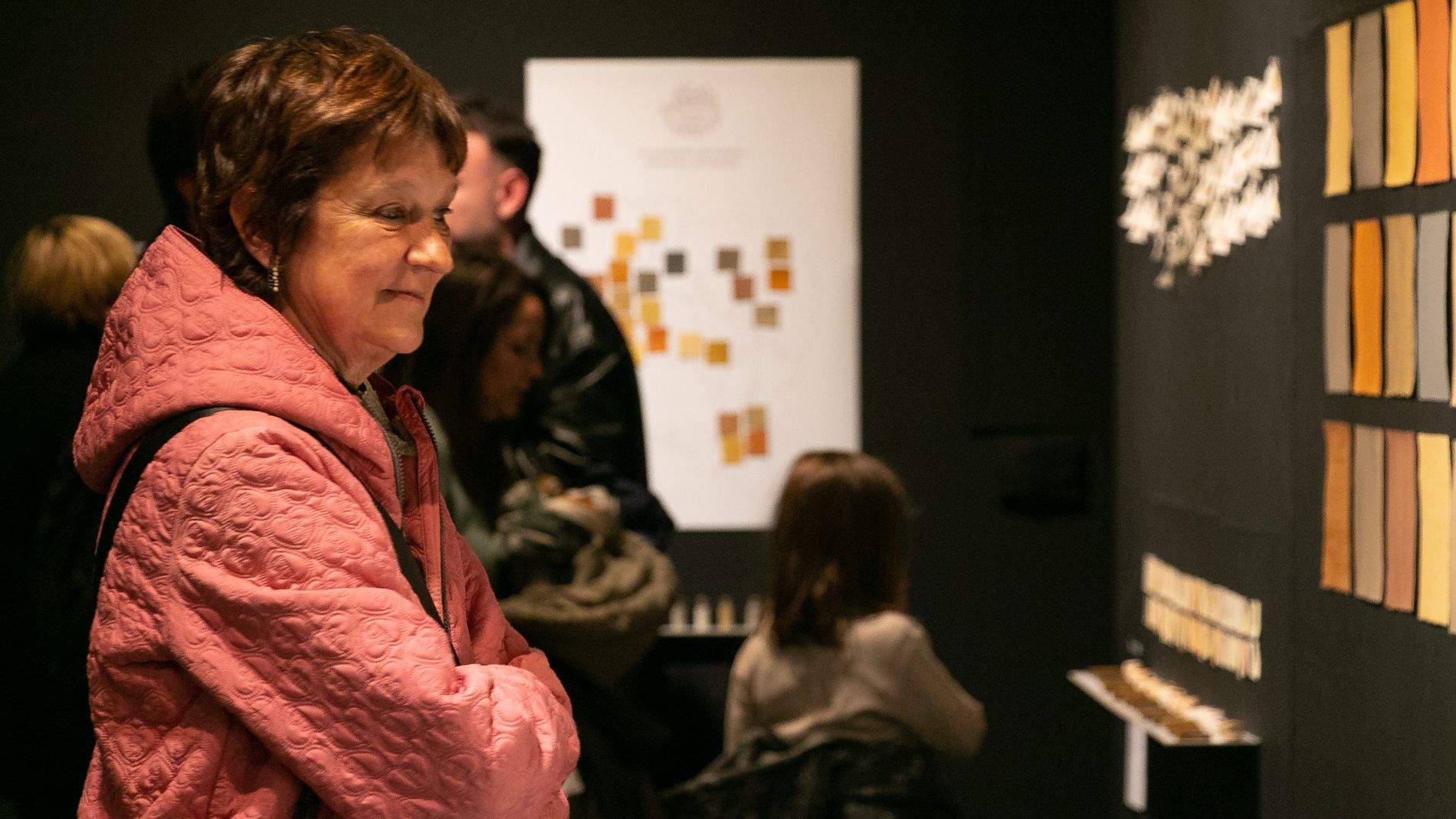 Inauguración de la exposición Cromatografías del Ser de Silvia Cored. Foto Estela Alcay