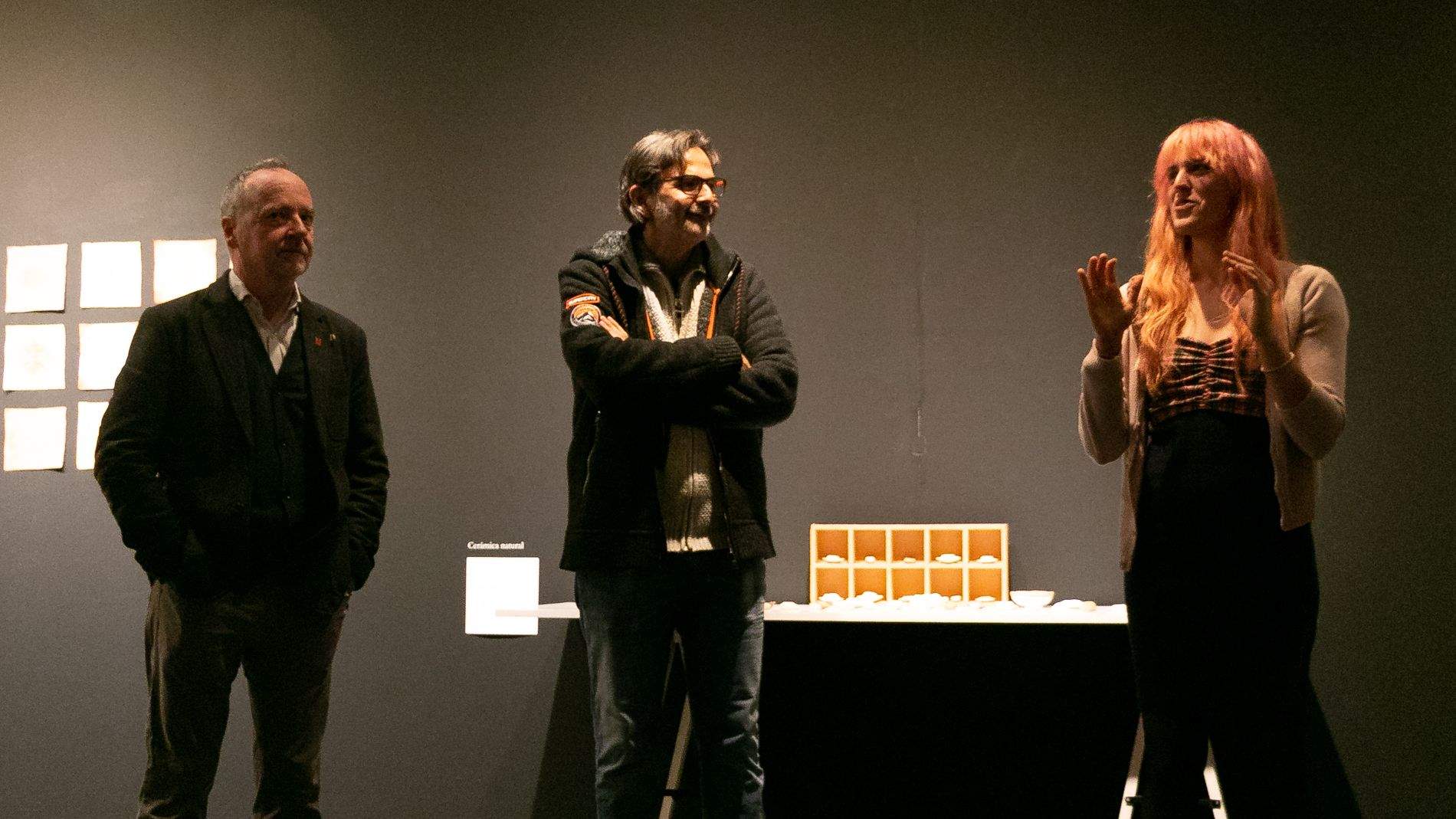 Imágenes de la exposición Cromatografías del Ser de Silvia Cored. Foto Estela Alcay