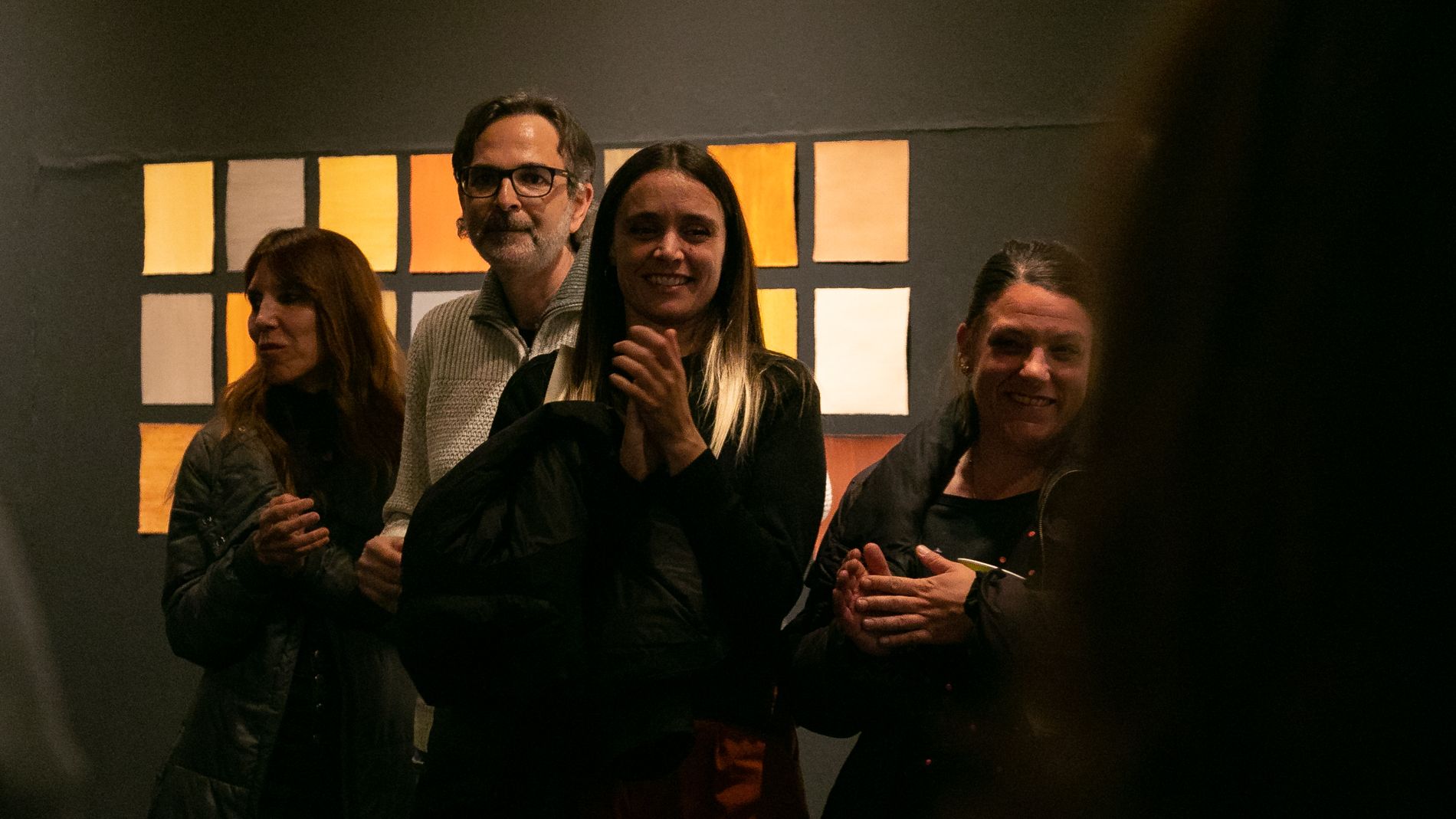 Imágenes de la exposición Cromatografías del Ser de Silvia Cored. Foto Estela Alcay