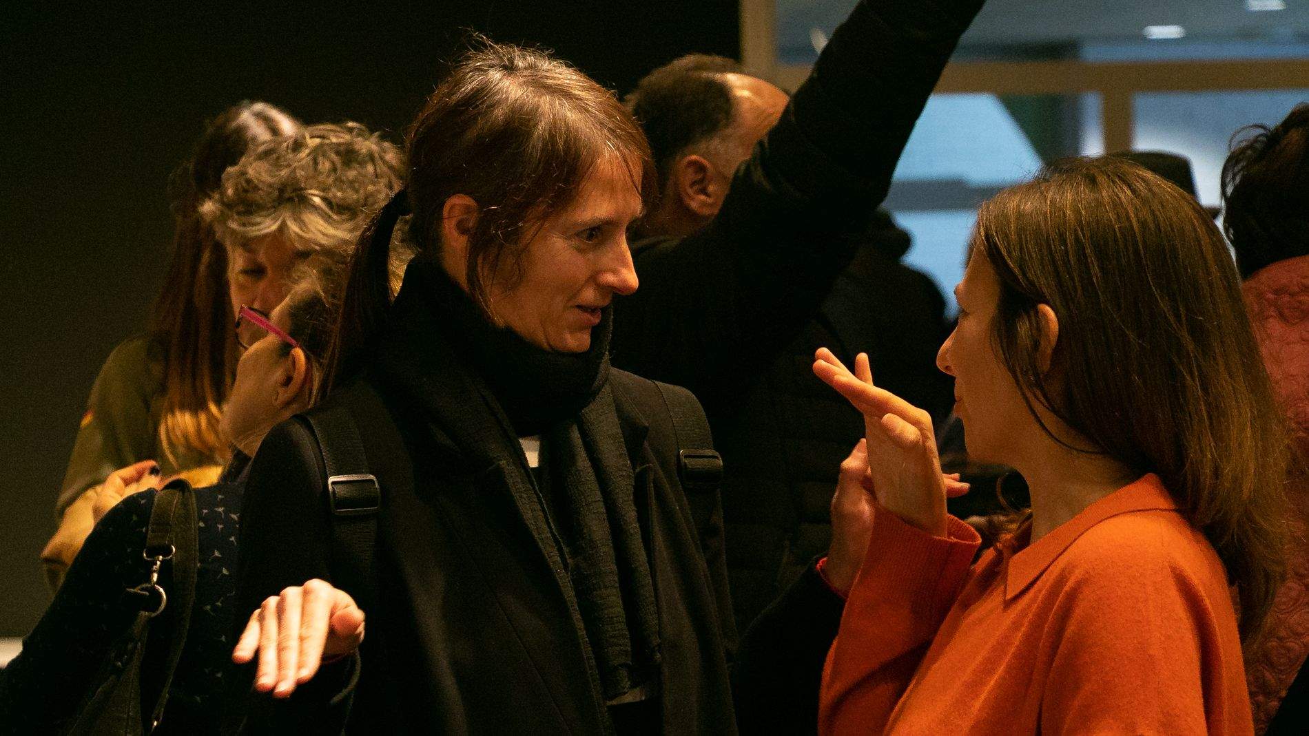 Imágenes de la exposición Cromatografías del Ser de Silvia Cored. Foto Estela Alcay