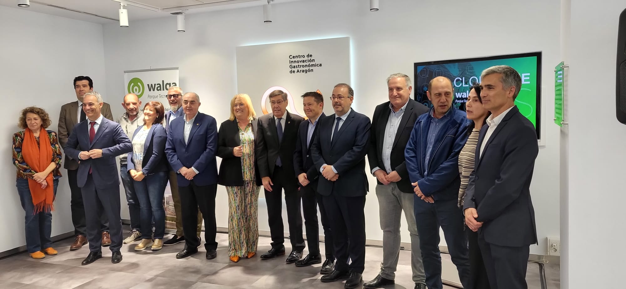 Firmantes del club Cloudnine en Walqa