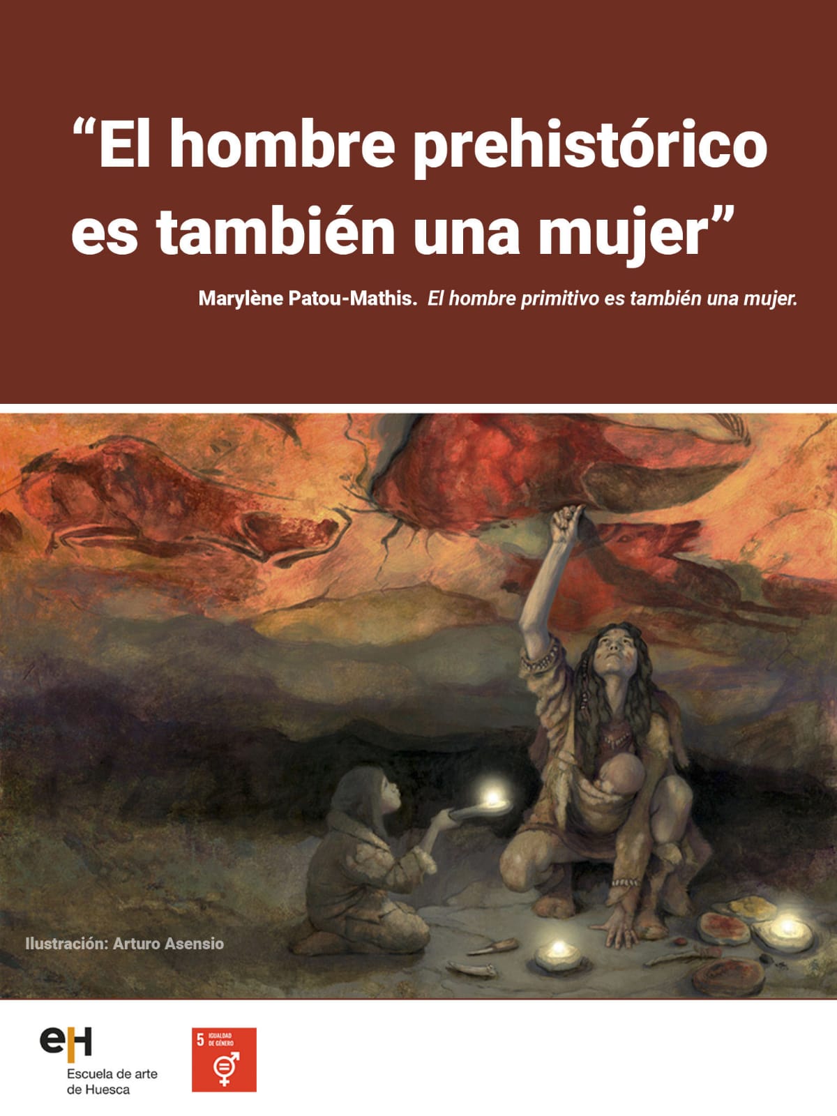 Exposición en la Escuela de Arte con motivo del Día Mundial del Arte