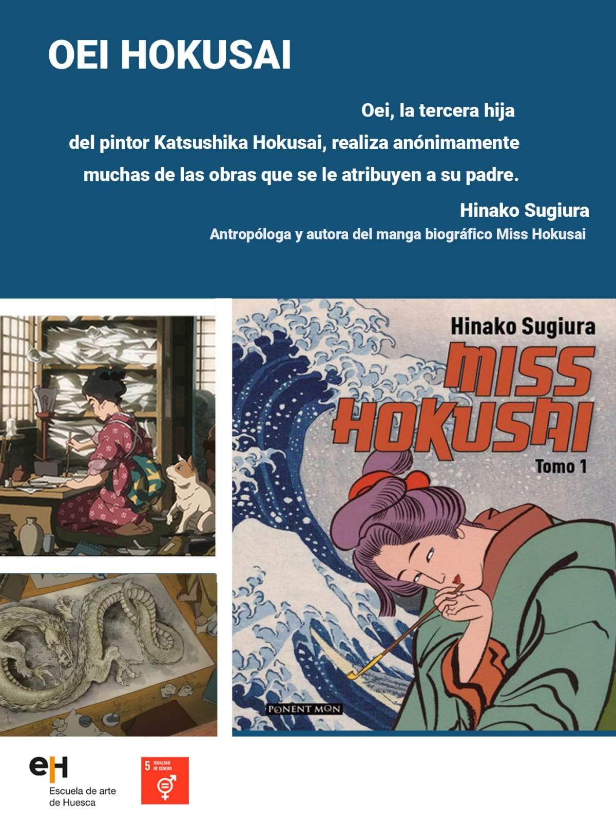 Exposición en la Escuela de Arte con motivo del Día Mundial del Arte