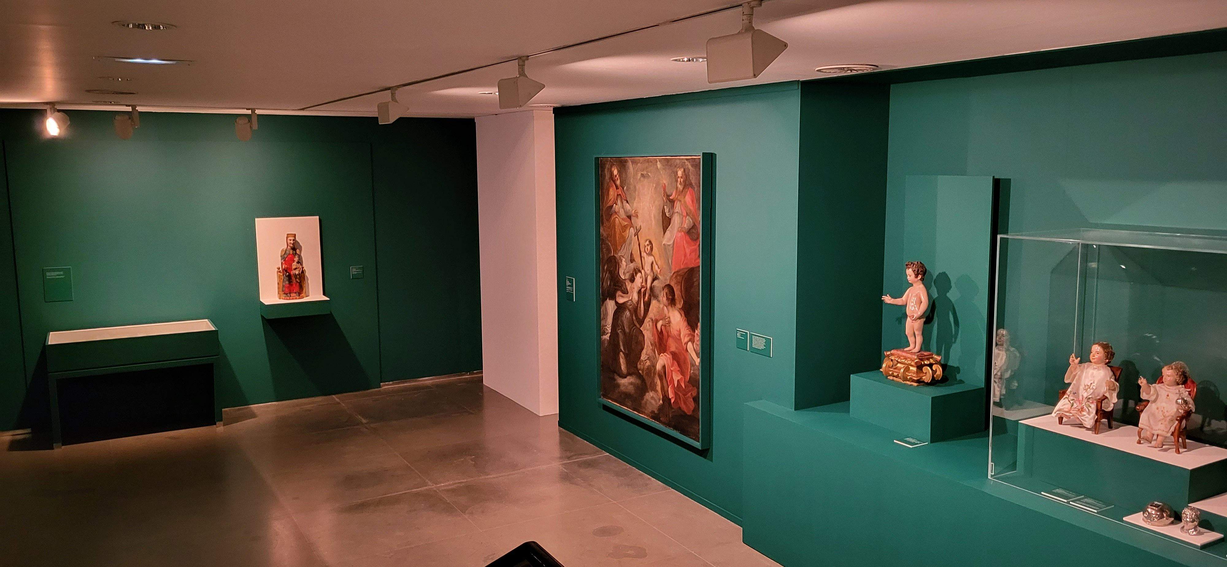 Exposición Patrimonio de la fiesta y la música en Huesca (Siglos XII al XVIII). Foto Myriam Martínez