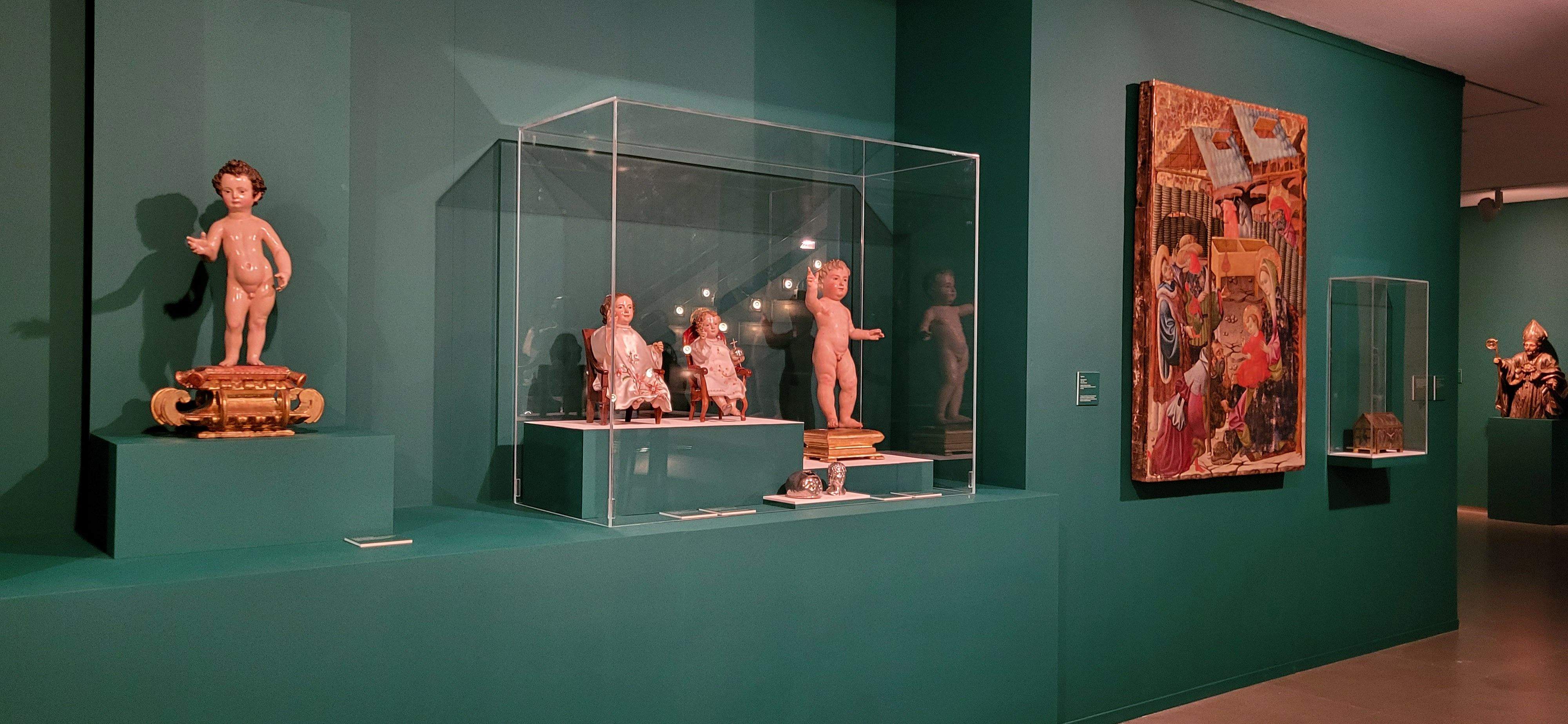 Exposición Patrimonio de la fiesta y la música en Huesca (Siglos XII al XVIII). Foto Myriam Martínez