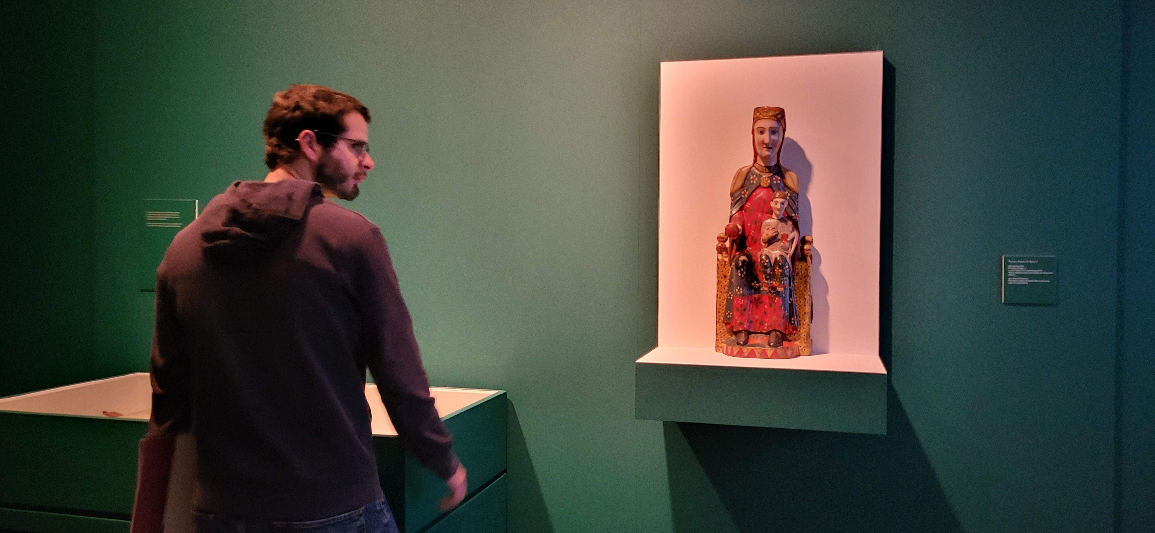 Exposición Patrimonio de la fiesta y la música en Huesca (Siglos XII al XVIII). Foto Myriam Martínez