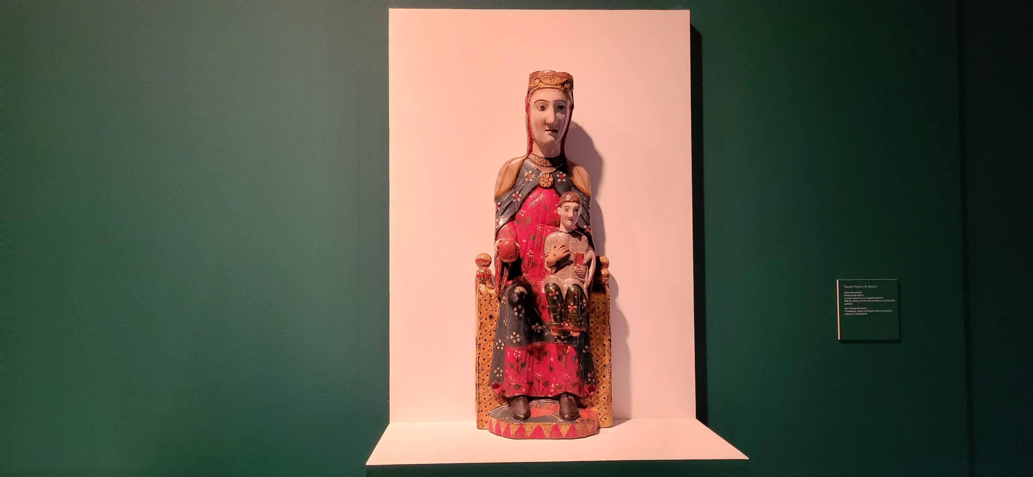 Exposición Patrimonio de la fiesta y la música en Huesca (Siglos XII al XVIII). Foto Myriam Martínez