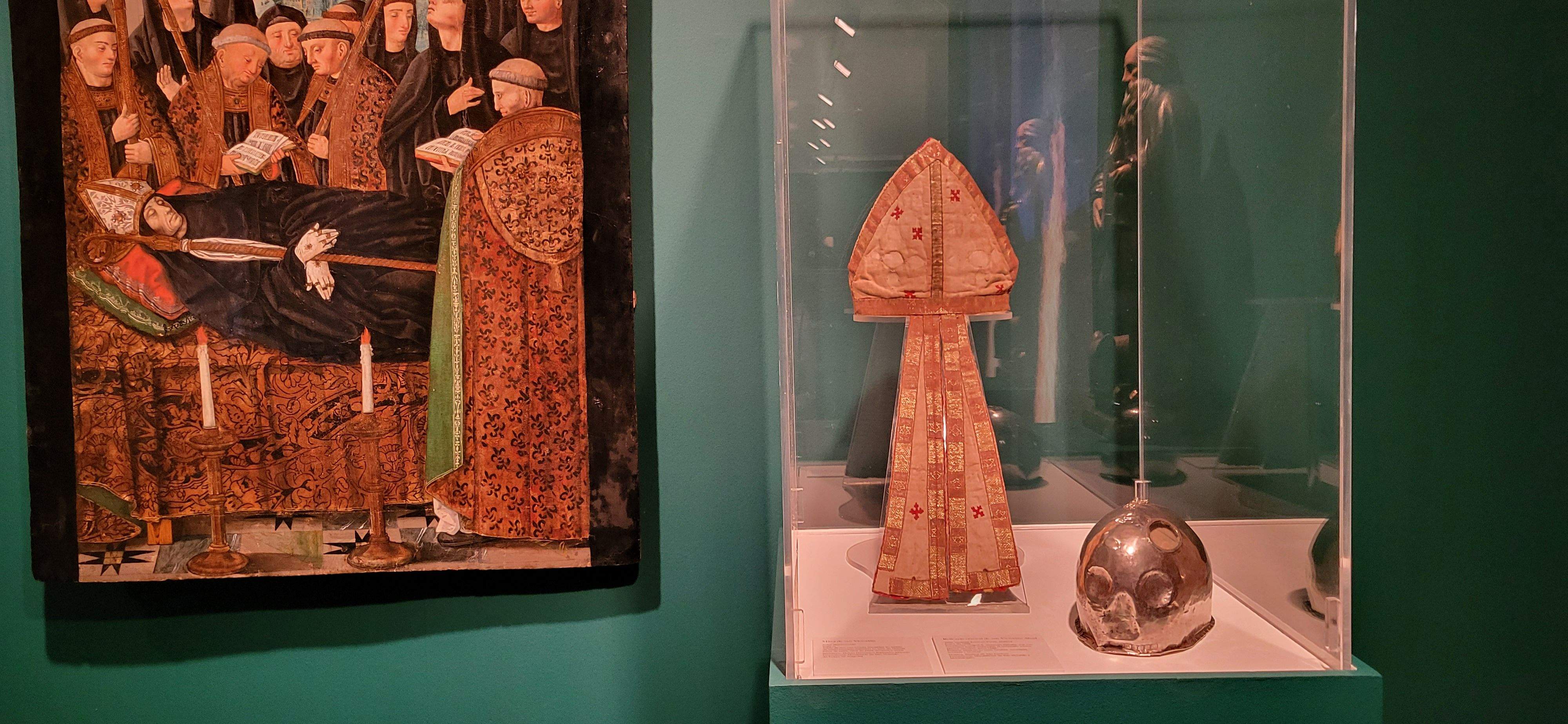 Exposición Patrimonio de la fiesta y la música en Huesca (Siglos XII al XVIII). Foto Myriam Martínez