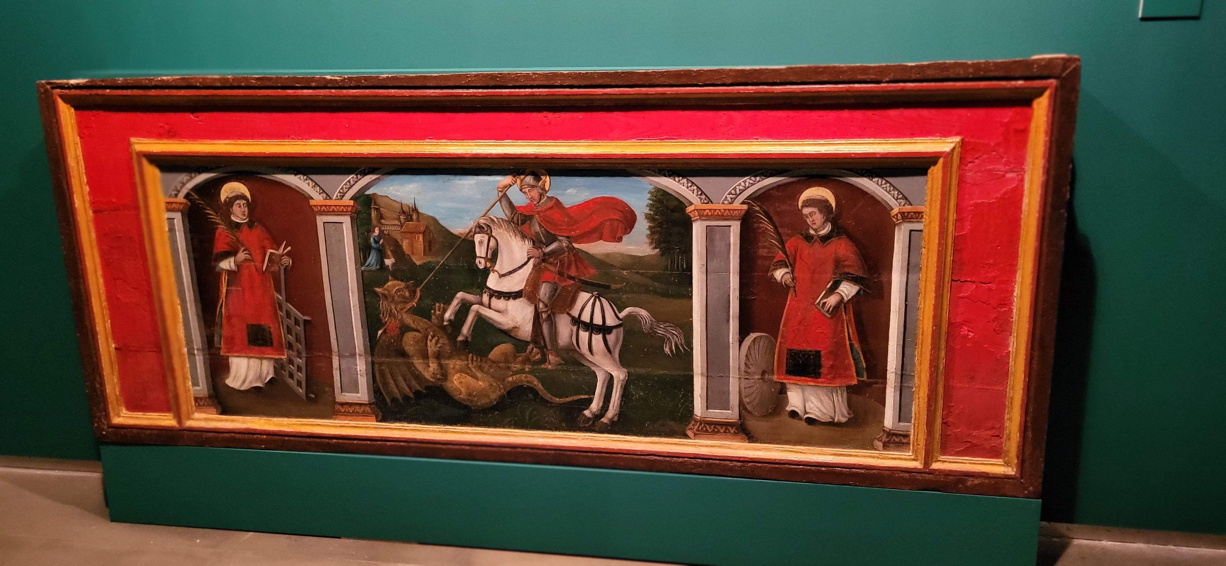 Exposición Patrimonio de la fiesta y la música en Huesca (Siglos XII al XVIII). Foto Myriam Martínez