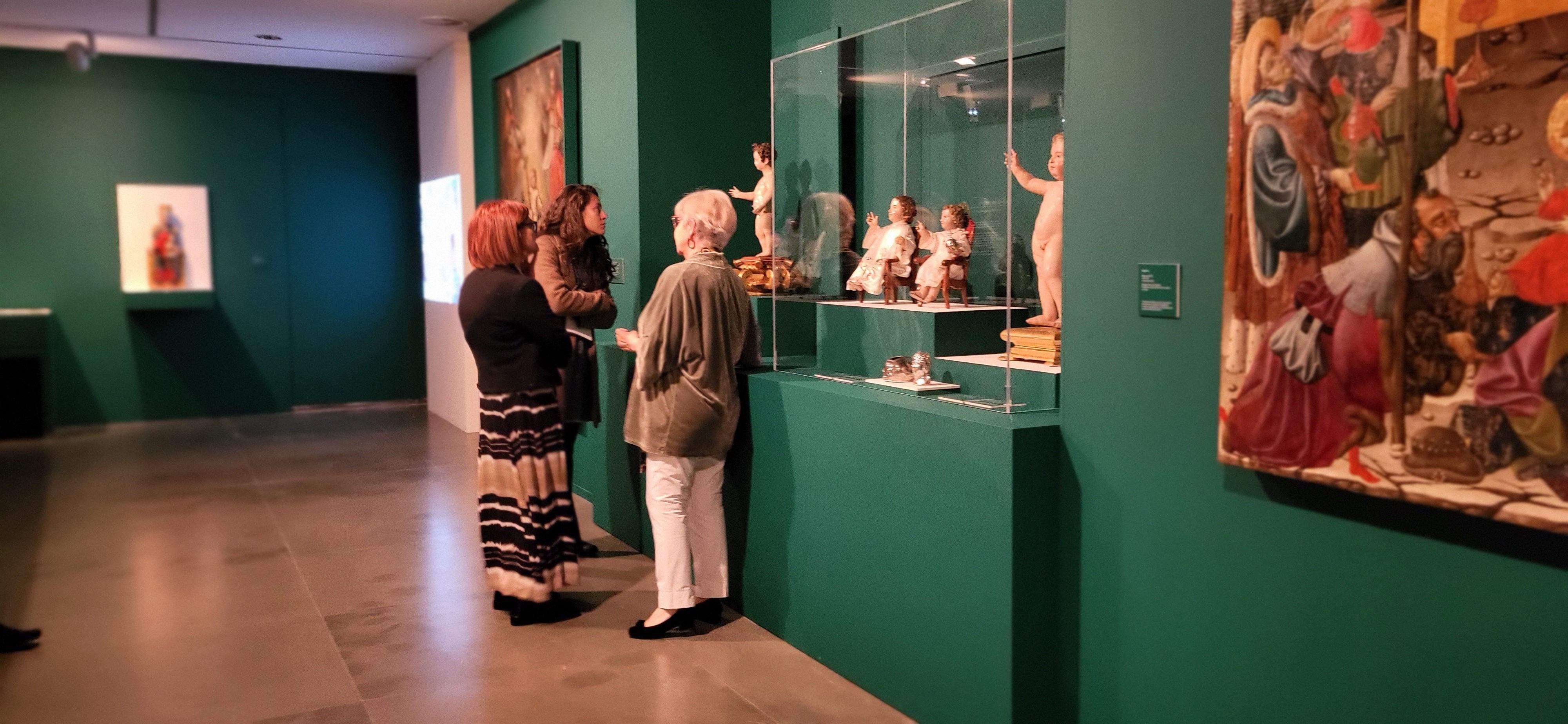 Exposición Patrimonio de la fiesta y la música en Huesca (Siglos XII al XVIII). Foto Myriam Martínez