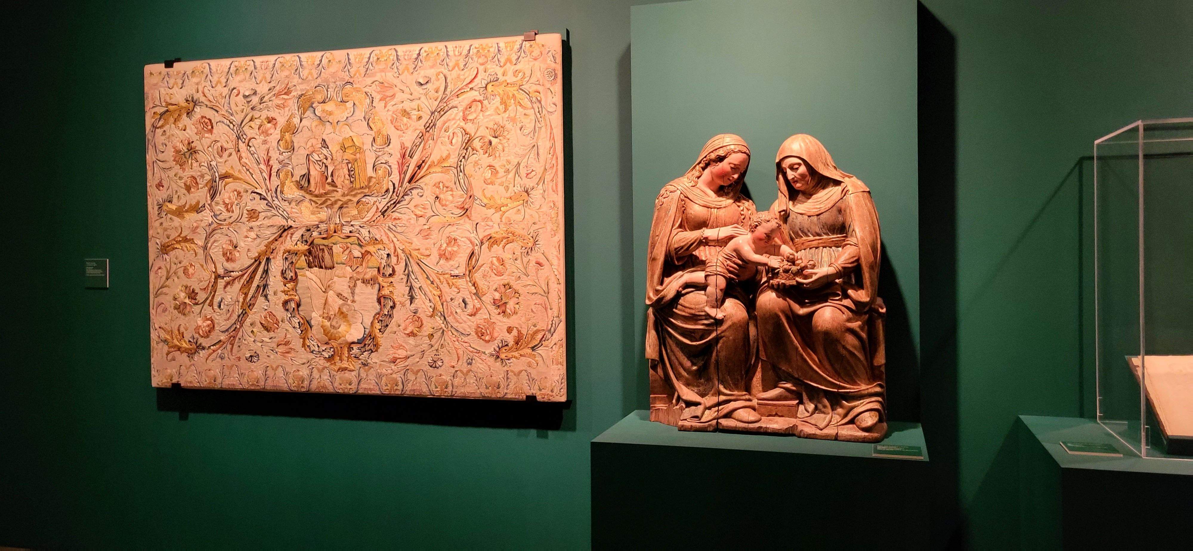 Exposición Patrimonio de la fiesta y la música en Huesca (Siglos XII al XVIII). Foto Myriam Martínez