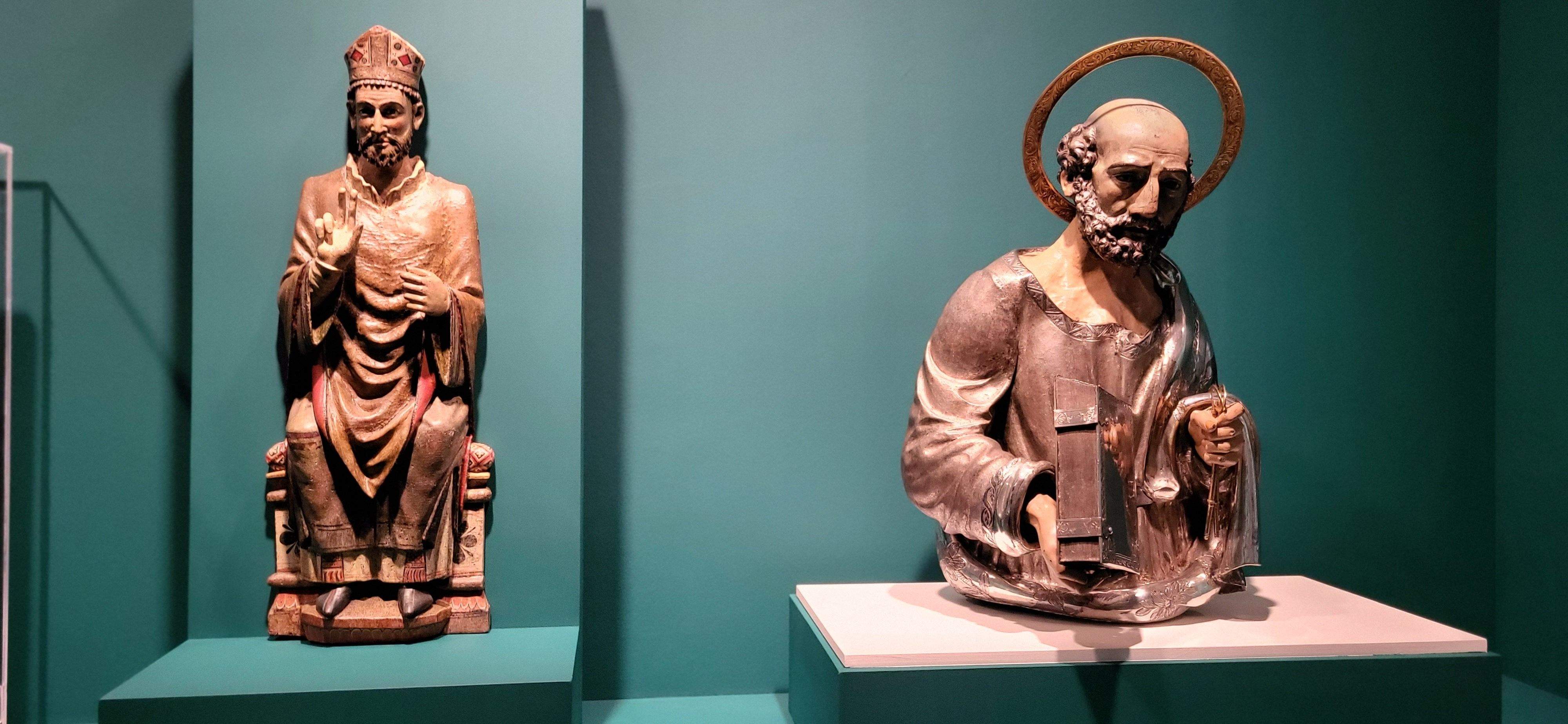 Exposición Patrimonio de la fiesta y la música en Huesca (Siglos XII al XVIII). Foto Myriam Martínez