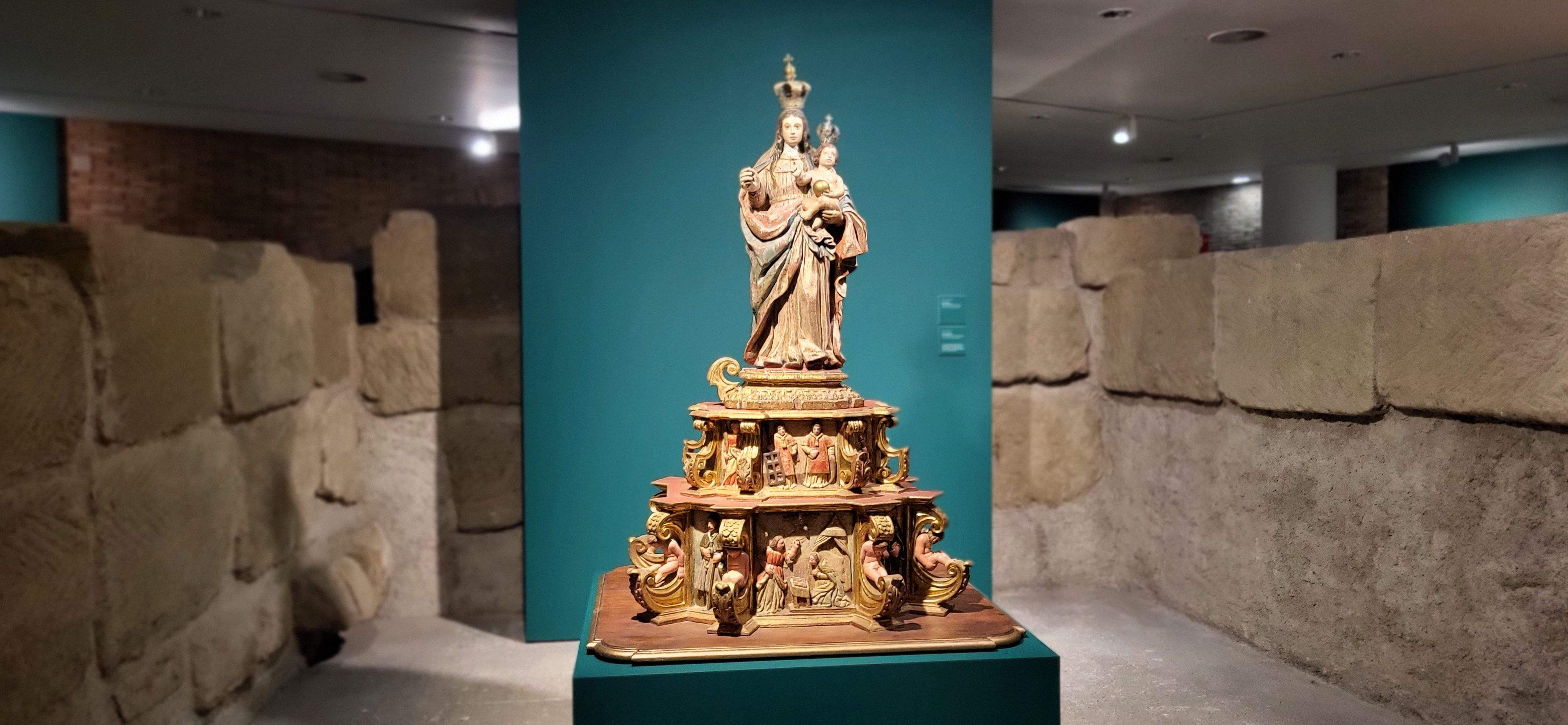 Exposición Patrimonio de la fiesta y la música en Huesca (Siglos XII al XVIII). Foto Myriam Martínez