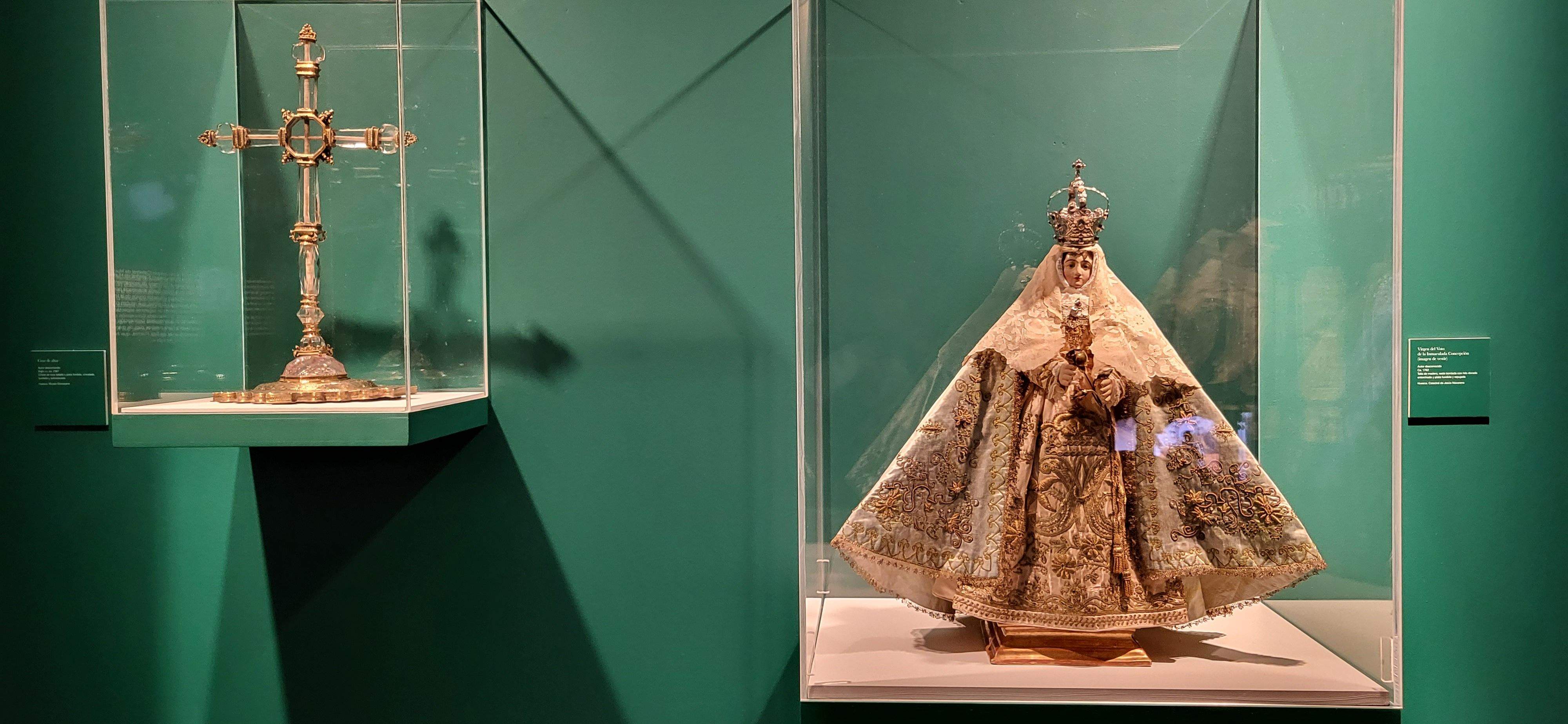 Exposición Patrimonio de la fiesta y la música en Huesca (Siglos XII al XVIII). Foto Myriam Martínez