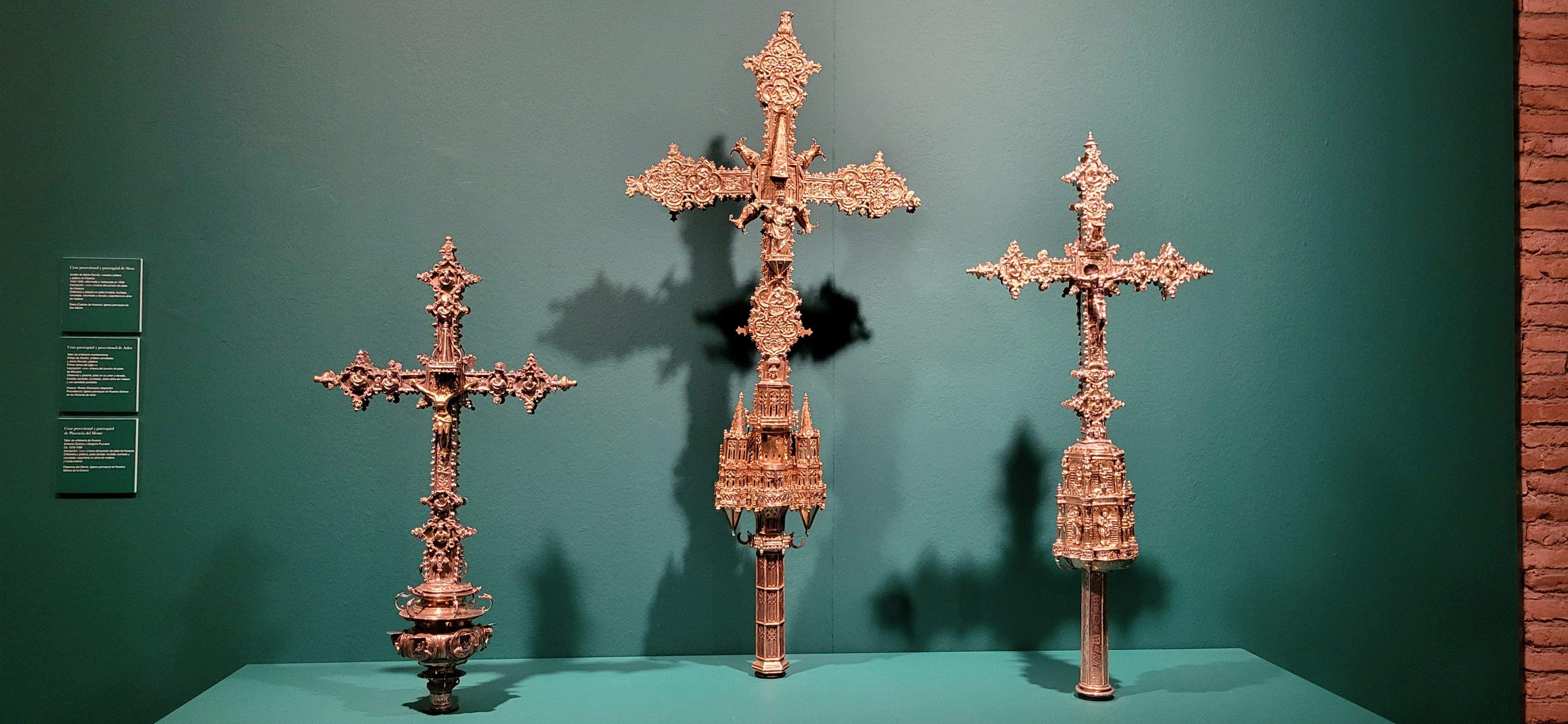 Exposición Patrimonio de la fiesta y la música en Huesca (Siglos XII al XVIII). Foto Myriam Martínez