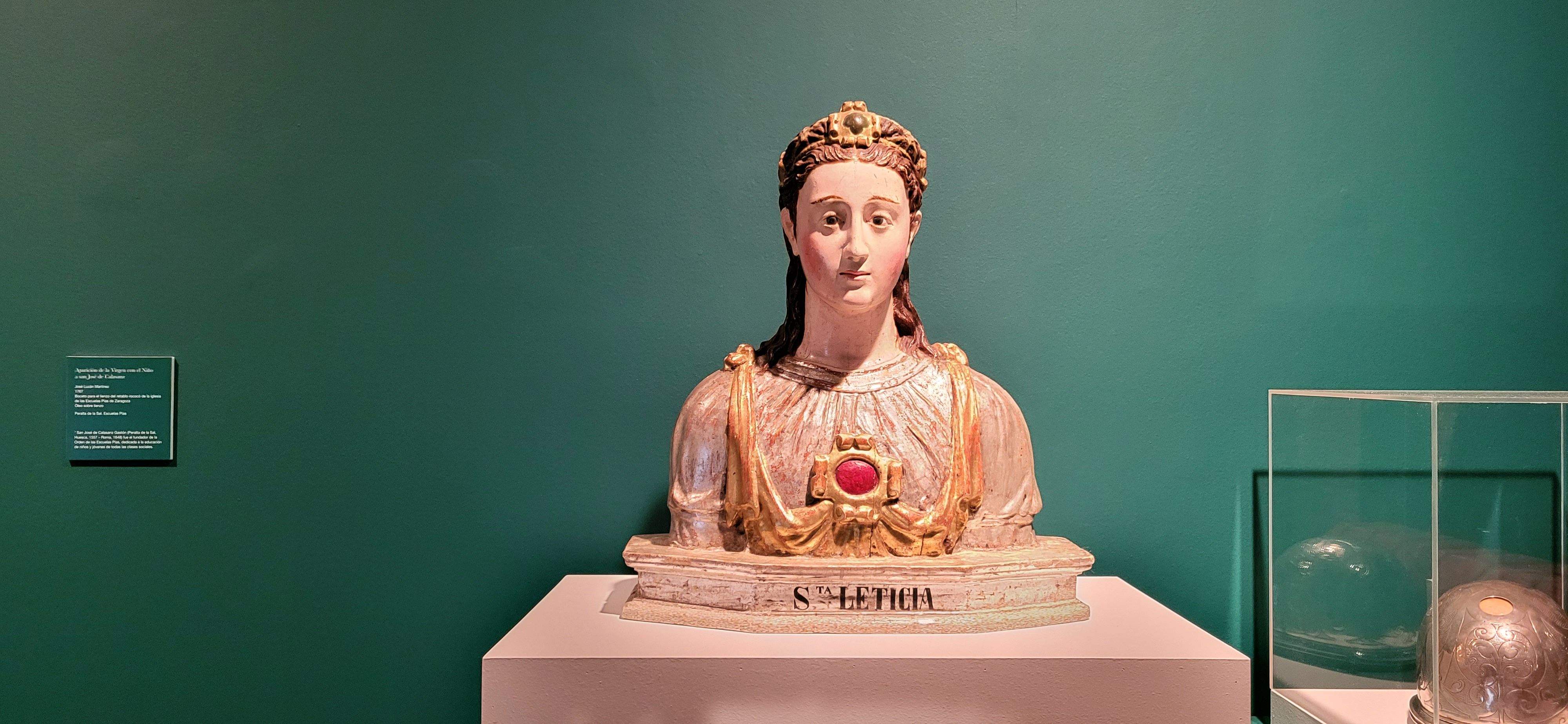 Exposición Patrimonio de la fiesta y la música en Huesca (Siglos XII al XVIII). Foto Myriam Martínez