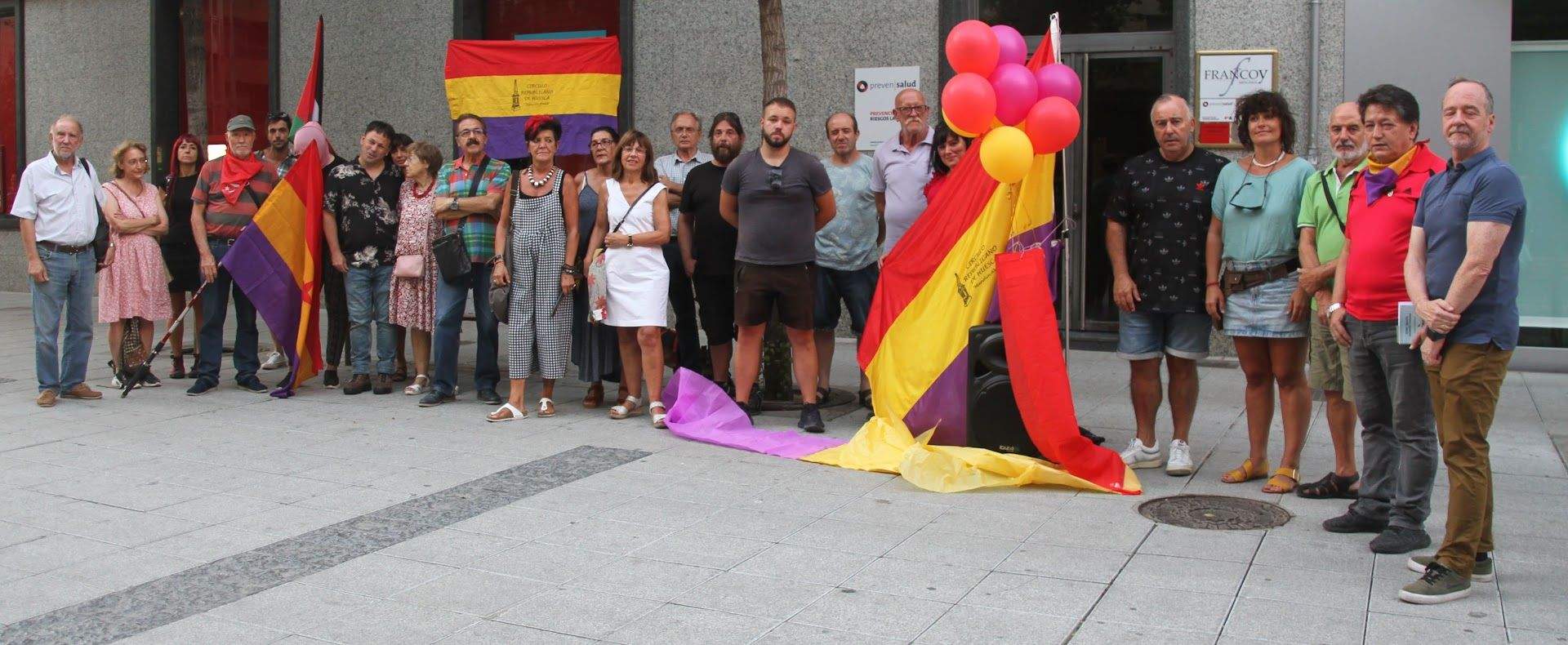 El Círculo Republicano Manolín Abad recuerda el 23 de agosto de 1936. Foto Carlos Neofato 