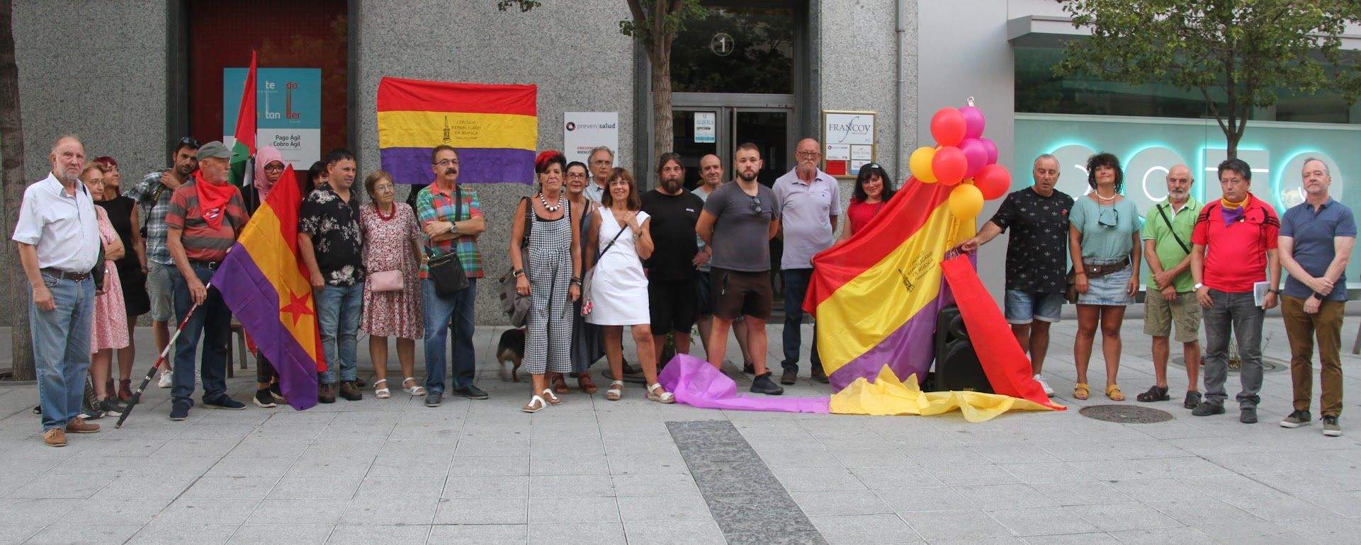 El Círculo Republicano Manolín Abad recuerda el 23 de agosto de 1936. Foto Carlos Neofato 
