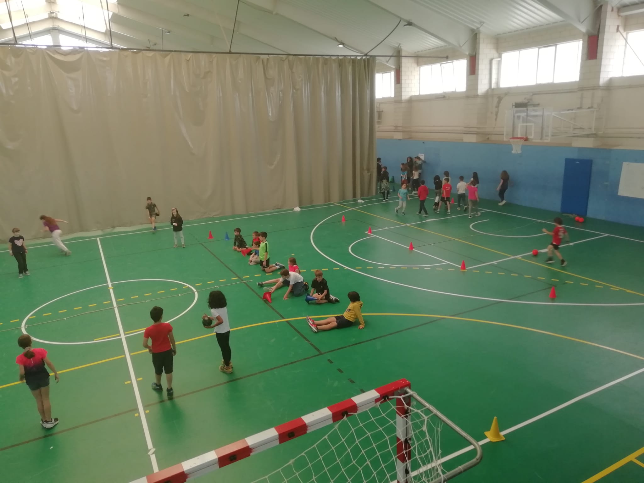 Jornada de datchball en Aínsa.