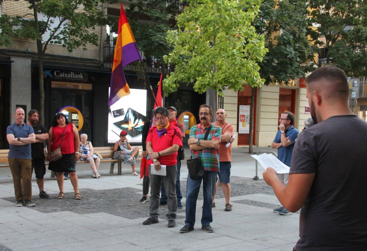 El Círculo Republicano Manolín Abad recuerda el 23 de agosto de 1936. Foto Carlos Neofato 