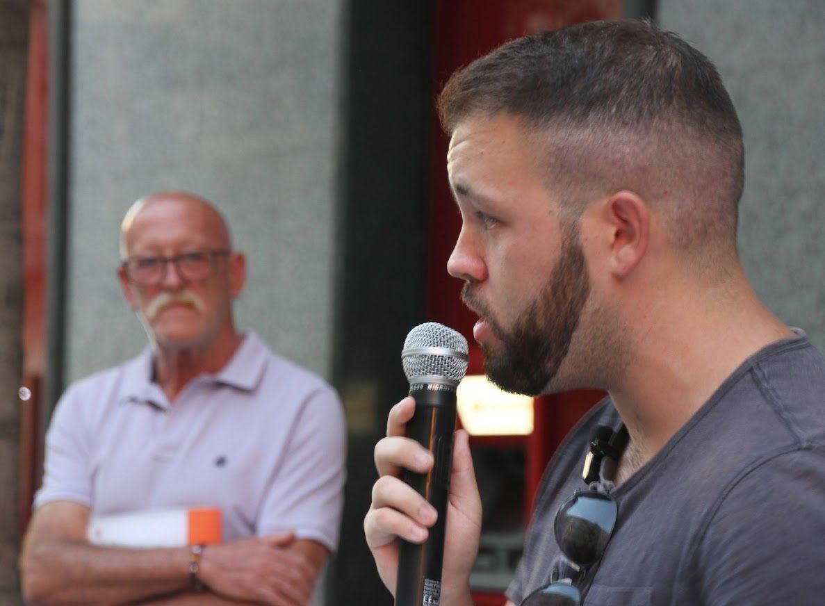El Círculo Republicano Manolín Abad recuerda el 23 de agosto de 1936. Foto Carlos Neofato 