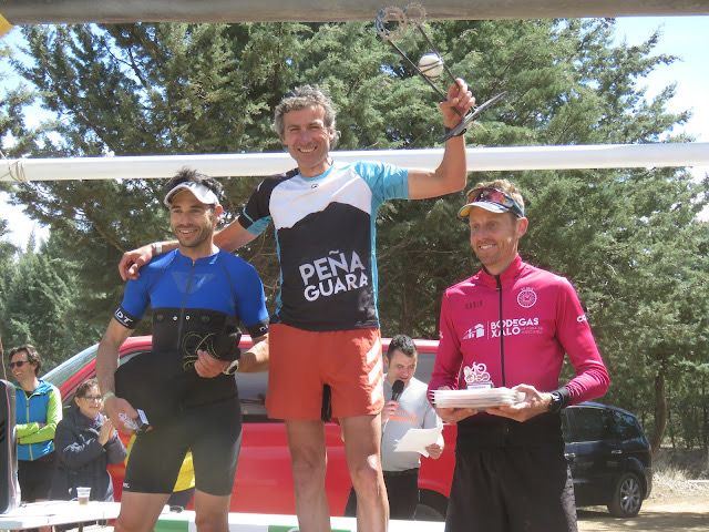 Óscar Puyuelo 1º en la Combinada Jamon Bike   Jamon Trail