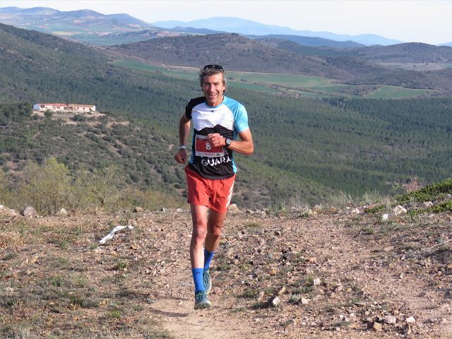 Óscar Puyuelo en el desarrollo de la Jamon Trail