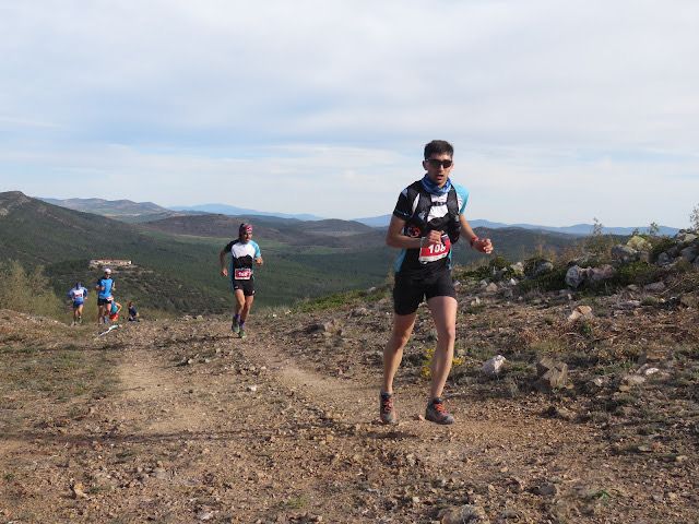 Víctor Calvo y Óscar Plasín en la Jamon Trail